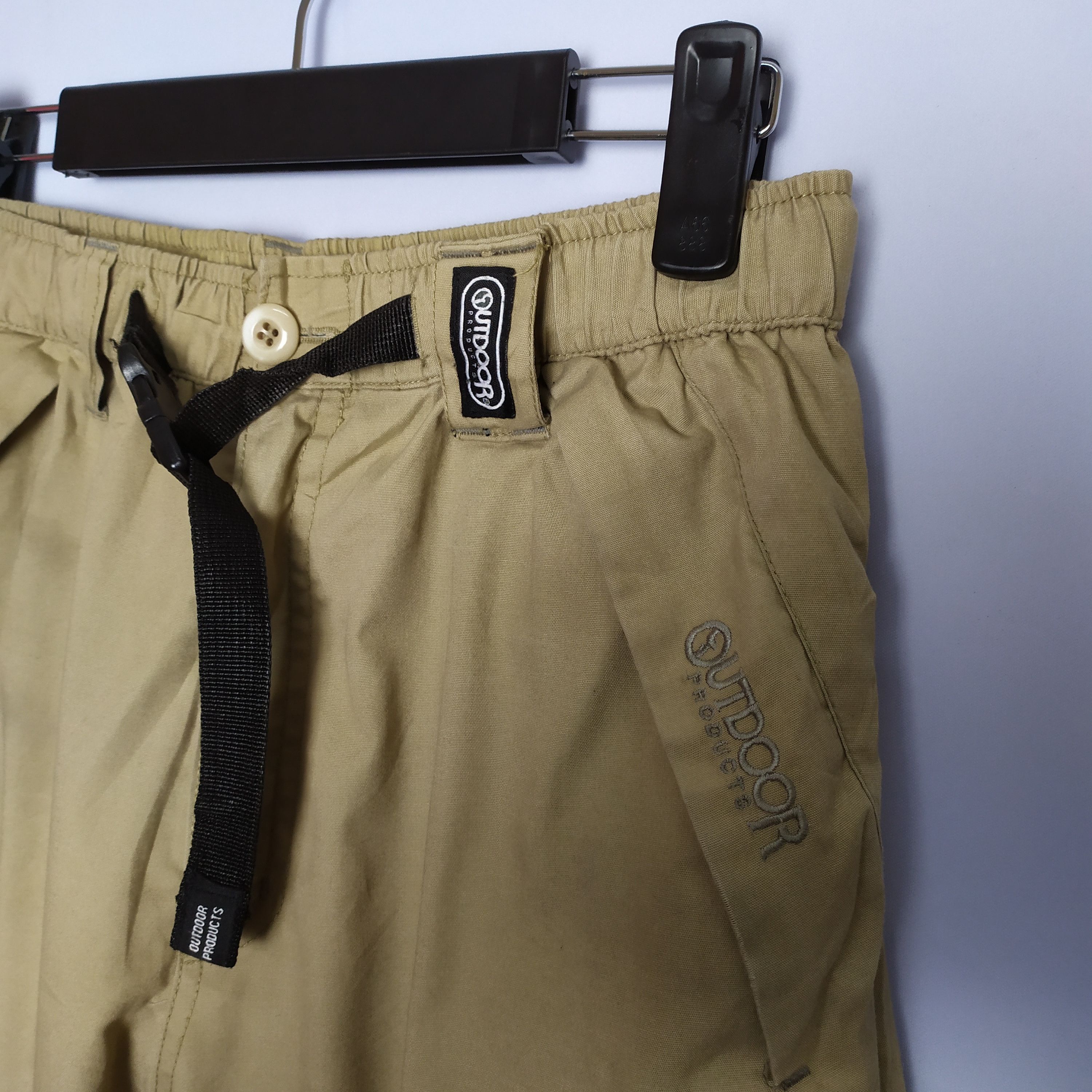 Japanese Brand OUTDOOR PRODUCTS CARGO PANTS DAMAGE KNEE Size US 28 / EU 44 - 4 Thumbnail