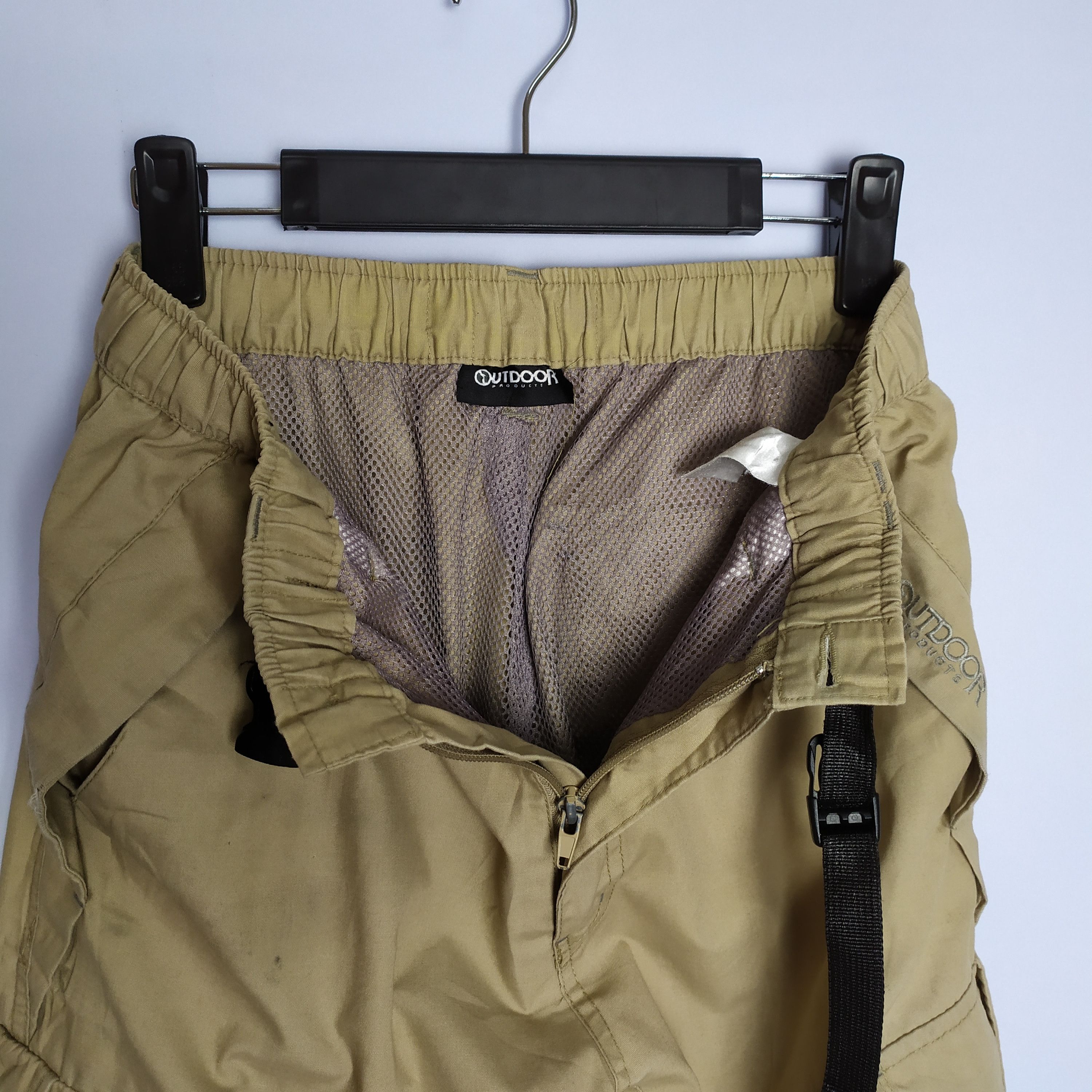 Japanese Brand OUTDOOR PRODUCTS CARGO PANTS DAMAGE KNEE Size US 28 / EU 44 - 8 Thumbnail