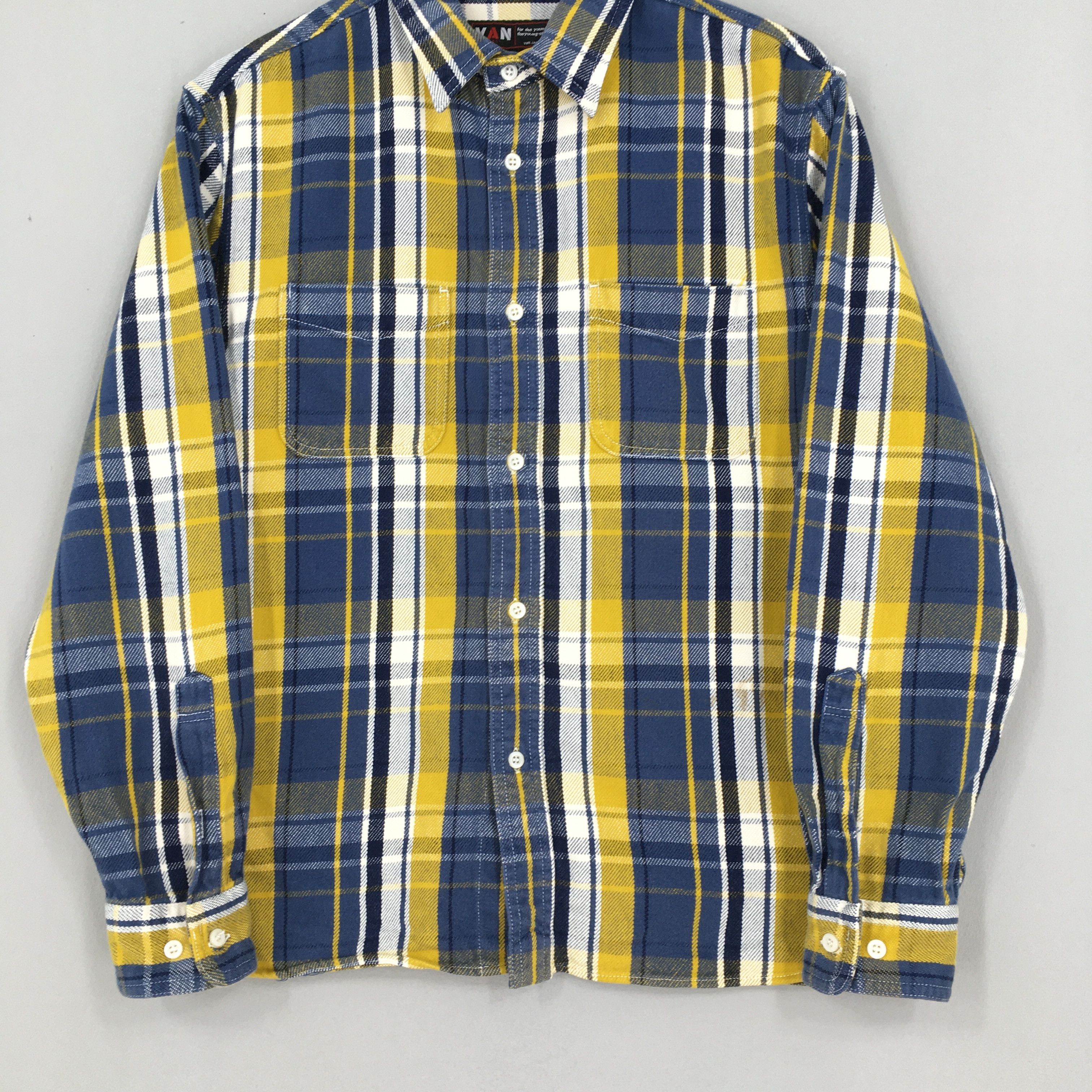 Flannel × Japanese Brand Vintage Van Jac Japan Tartan Checked Flannel Shirt Large Size US L / EU 52-54 / 3 - 3 Thumbnail