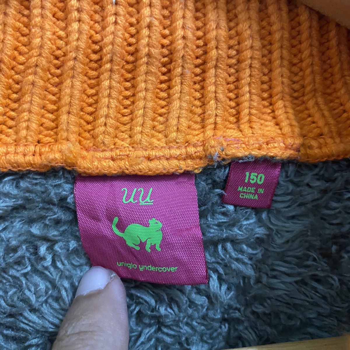 Undercover × Uniqlo UNIQLO UNDERCOVER JAPANESE BRAND FLEECE SWEATSHIRT Size US XS / EU 42 / 0 - 5 Thumbnail
