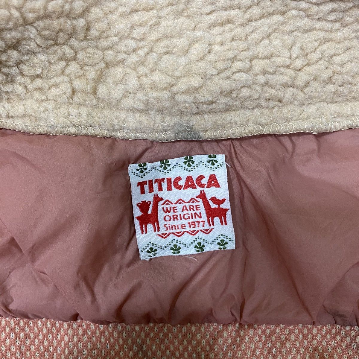 Vintage VINTAGE TITICACA FLEECE OUTDOOR ZIPPER HOODIE VEST Size US XS / EU 42 / 0 - 7 Thumbnail