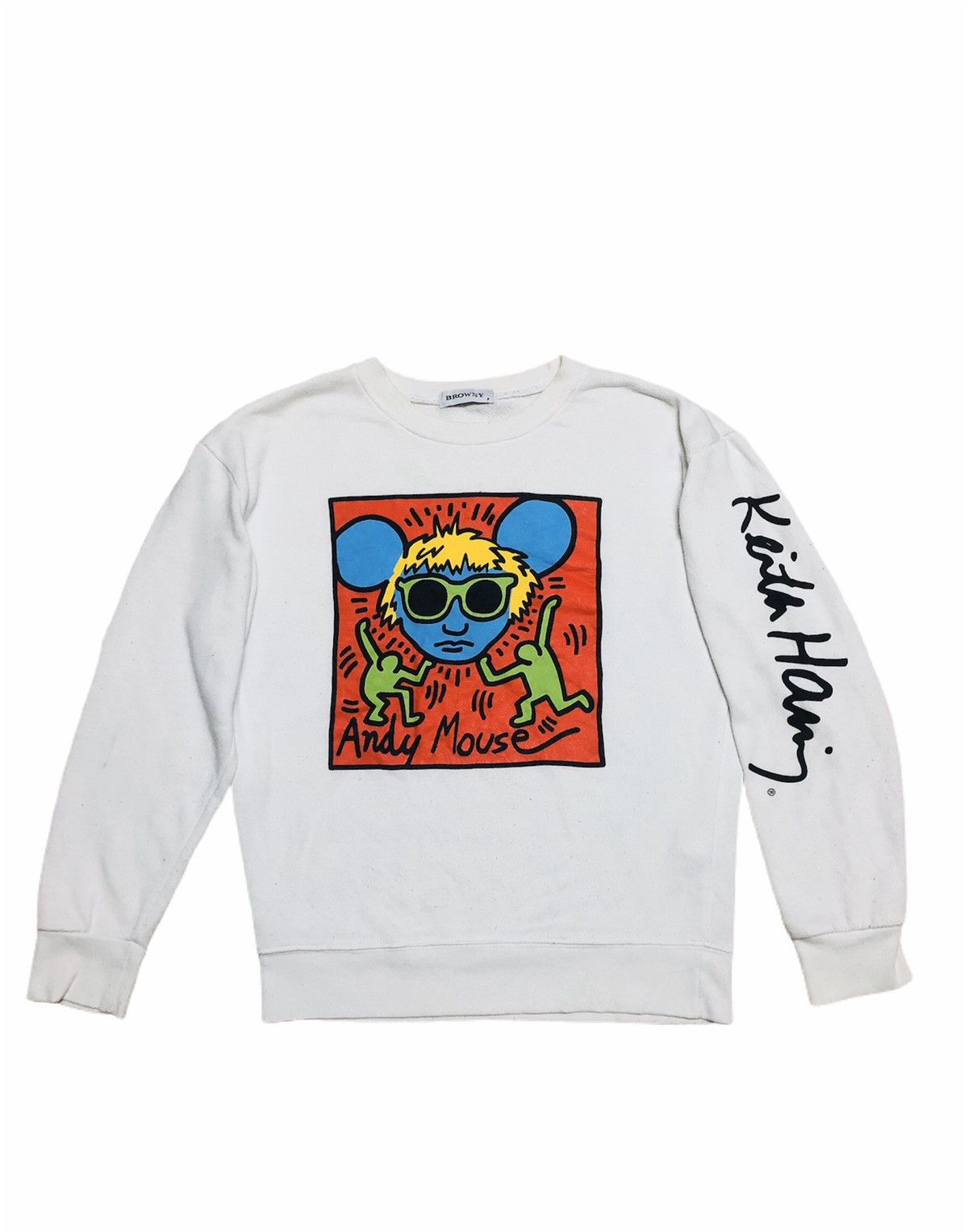 Keith Haring 💥DELETE TODAY❌ K.Haring “Andy Mouse” Pop Art Collection Size US S / EU 44-46 / 1 - 1 Thumbnail