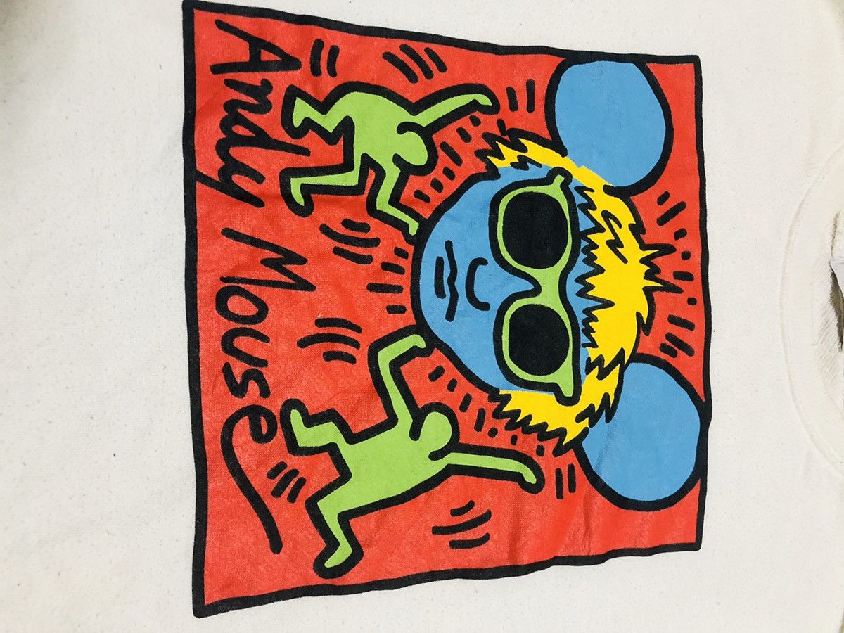 Keith Haring 💥DELETE TODAY❌ K.Haring “Andy Mouse” Pop Art Collection Size US S / EU 44-46 / 1 - 5 Thumbnail