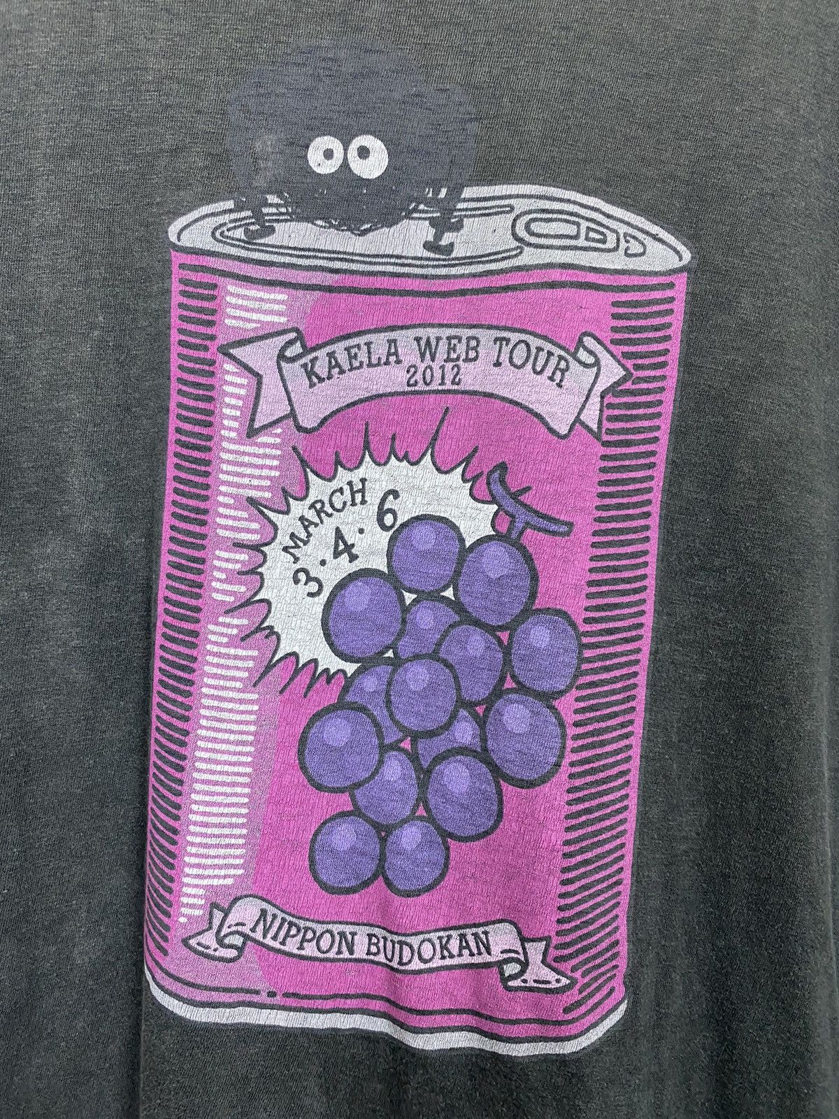 Band Tees GK148 Vintage Kaela Web Tour 2012 Nippon Budokan Shirt Size US M / EU 48-50 / 2 - 3 Thumbnail