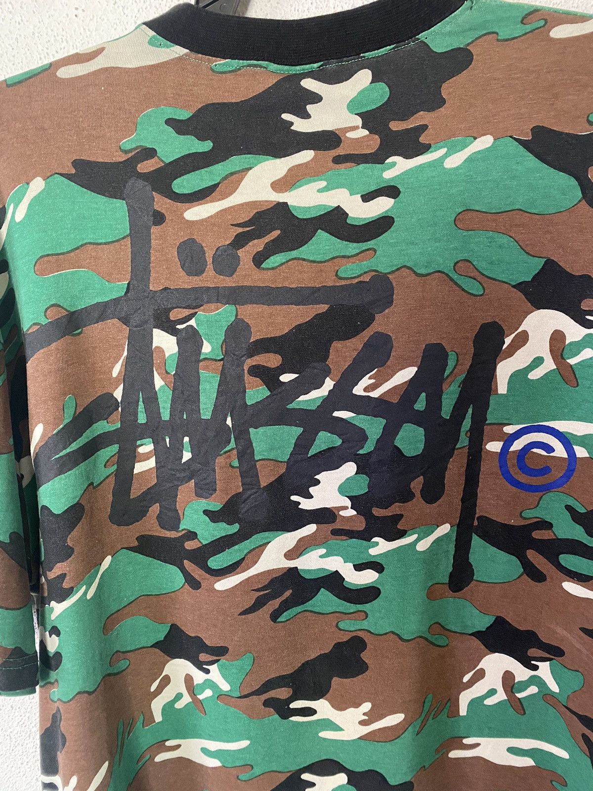 Stussy Vintage Stussy Camo Big Logo Size US L / EU 52-54 / 3 - 4 Thumbnail