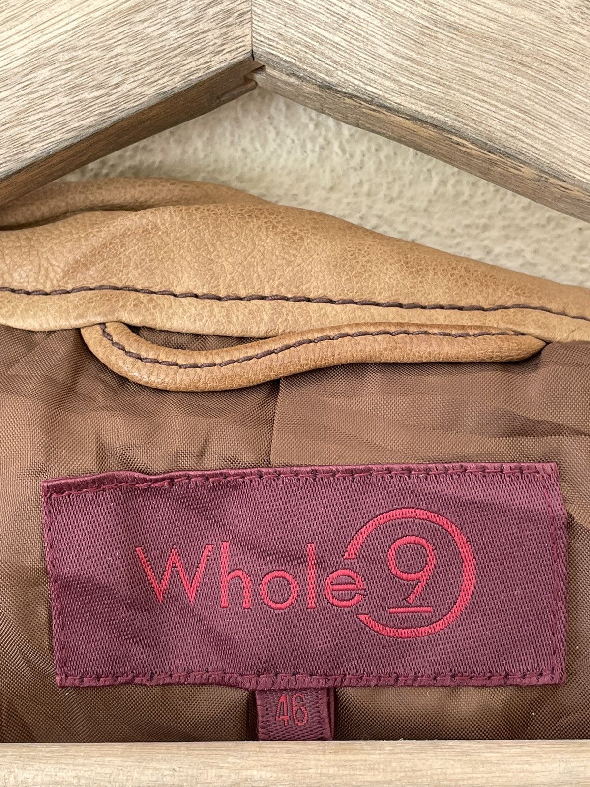 Japanese Brand × Vintage WHOLE 9 SCARTISH LEATHER JACKET Size US M / EU 48-50 / 2 - 10 Thumbnail