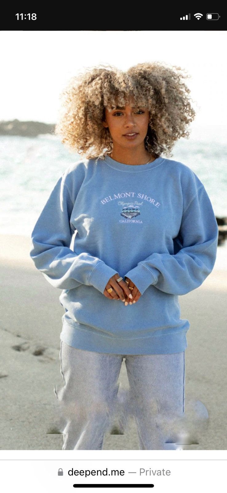 Other DEEP END Belmont Shore VTG Wash Sweatshirt - M Size US M / EU 48-50 / 2 - 6 Thumbnail
