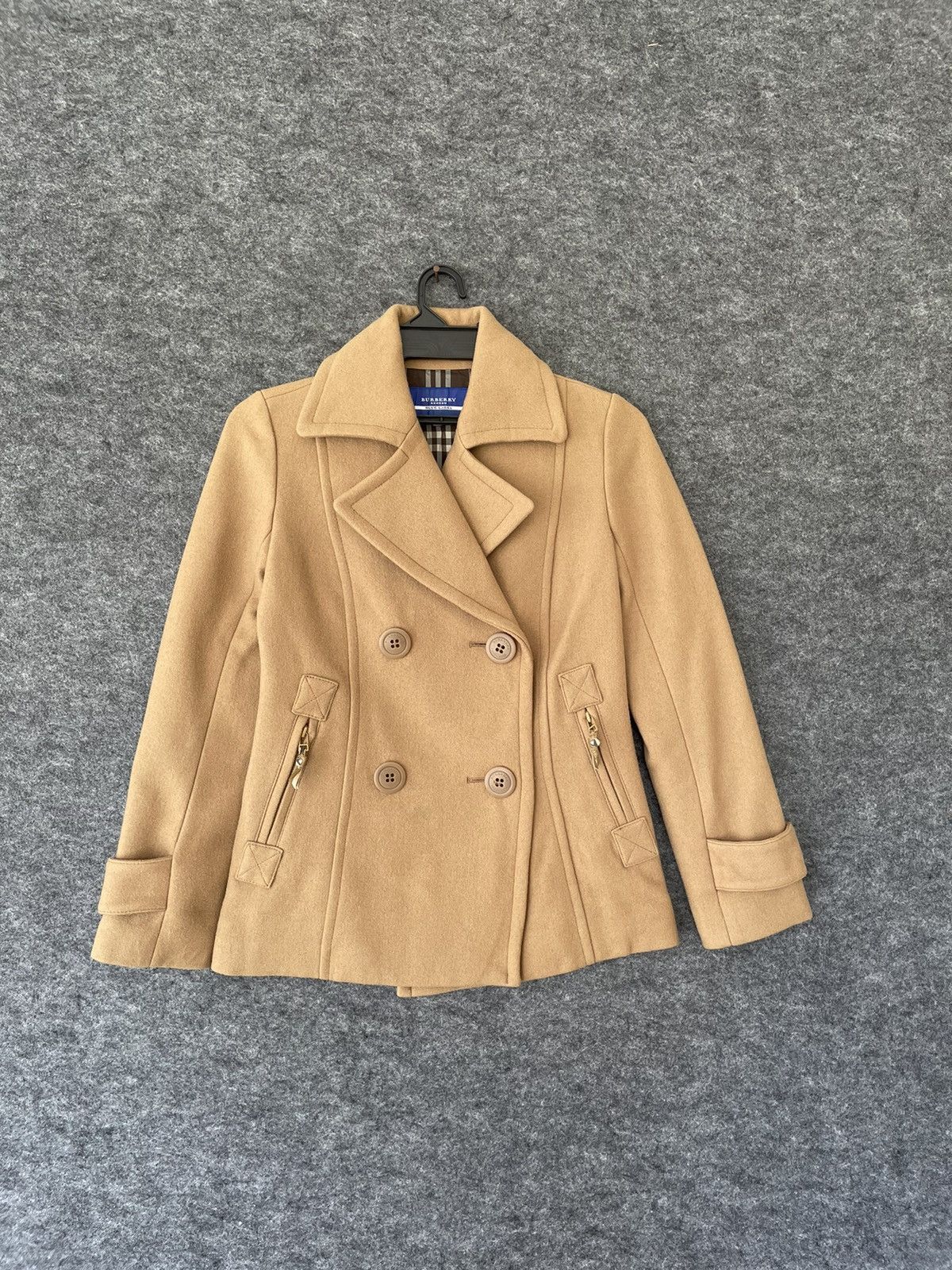 Burberry BURBERRY BLUE LABEL WOOL JACKET Size US M / EU 48-50 / 2 - 1 Thumbnail
