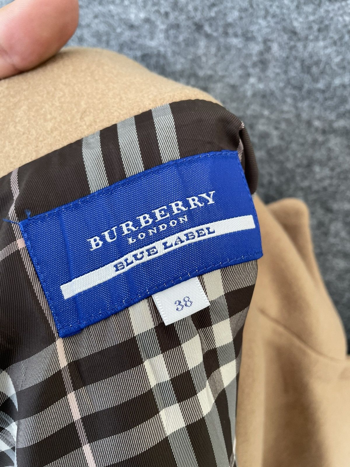 Burberry BURBERRY BLUE LABEL WOOL JACKET Size US M / EU 48-50 / 2 - 6 Thumbnail