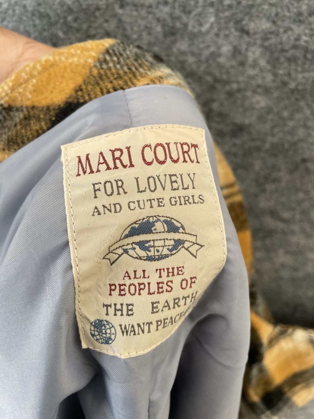 Japanese Brand MARI COURT VINTAGE JACKET Size US L / EU 52-54 / 3 - 7 Thumbnail