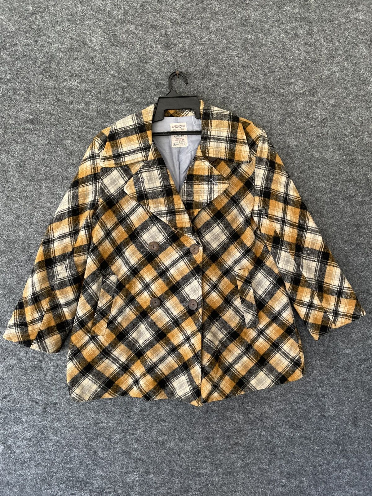 Japanese Brand MARI COURT VINTAGE JACKET Size US L / EU 52-54 / 3 - 1 Thumbnail