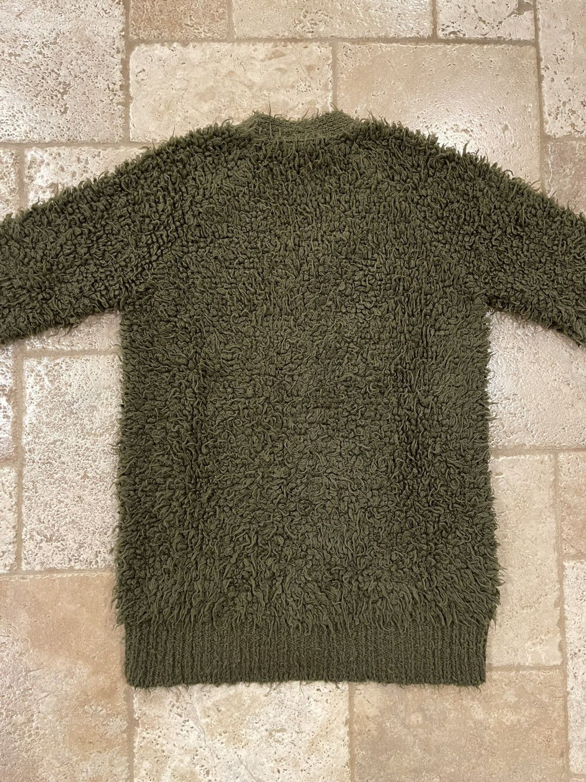 Marni Marni Green Shag Wool Cardigan Sweater RARE Size US L / EU 52-54 / 3 - 8 Thumbnail