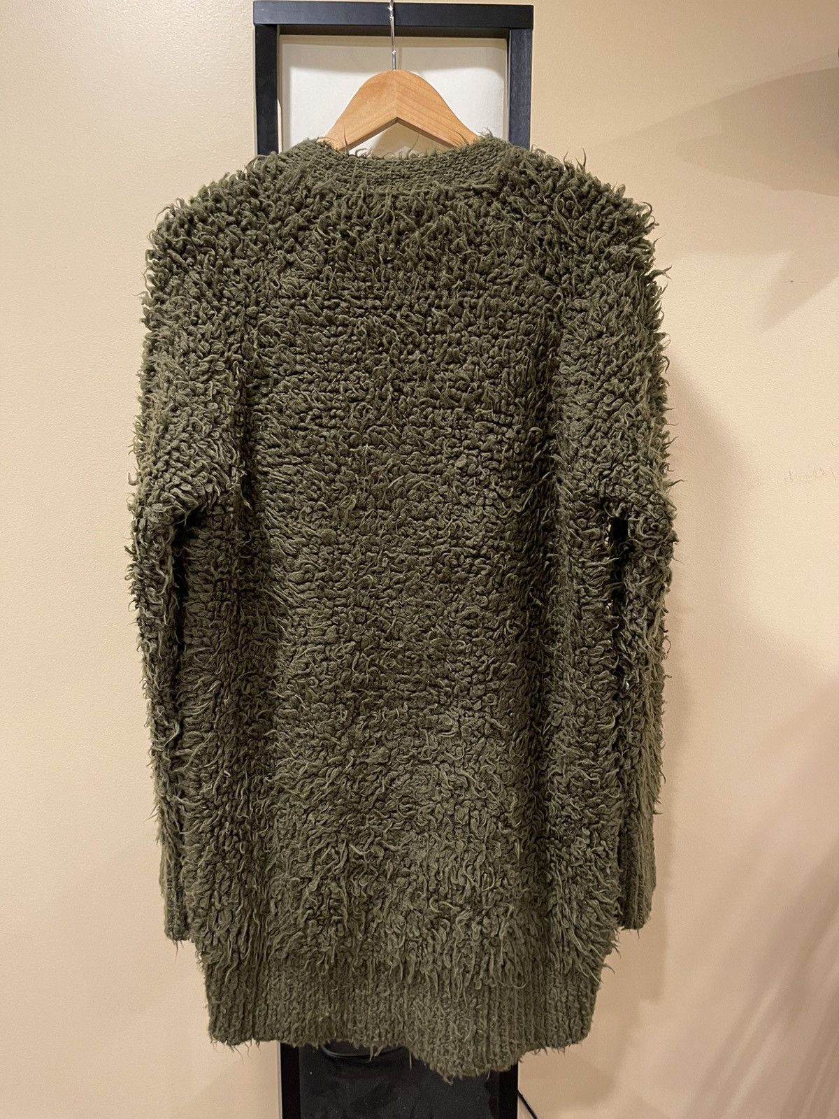 Marni Marni Green Shag Wool Cardigan Sweater RARE Size US L / EU 52-54 / 3 - 5 Thumbnail