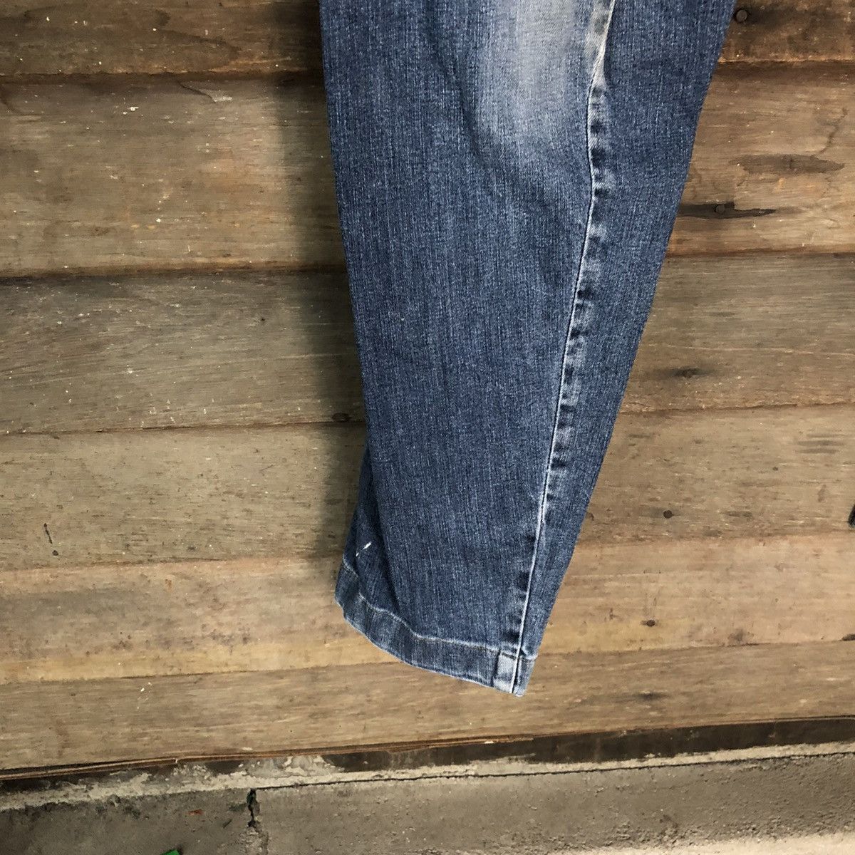 Japanese Brand Even River Cargo multipocket distressed Denim Pants #4523 Size US 31 - 8 Thumbnail