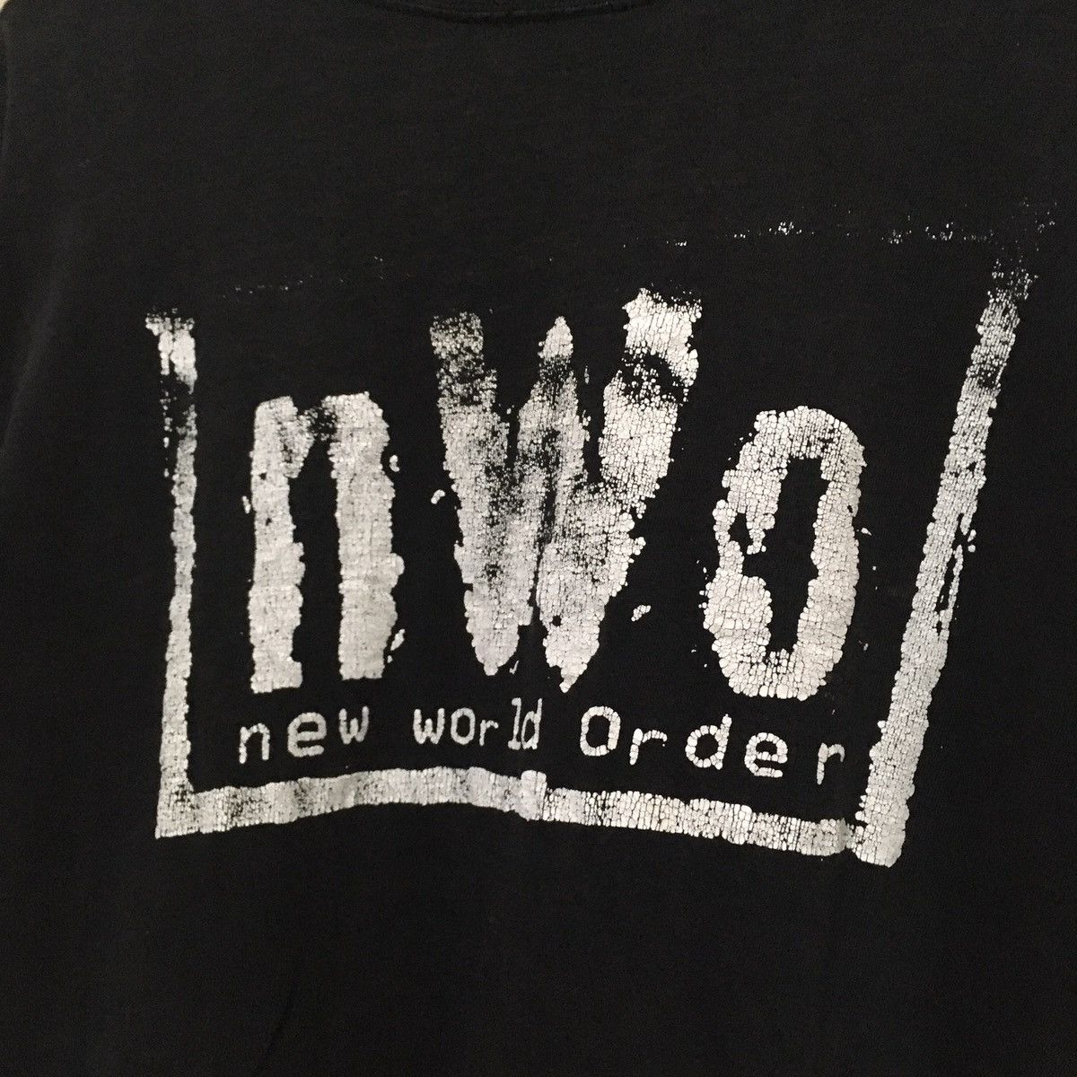 Vintage Vtg nWo New world order WWE WWF distress shirt Size US L / EU 52-54 / 3 - 2 Thumbnail