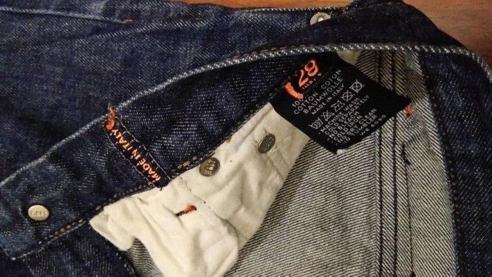 W&LT 90S W&LT LIGHTNING INDIGO JEANS WALTER VAN BEIRENDONCK Size US 30 / EU 46 - 5 Thumbnail