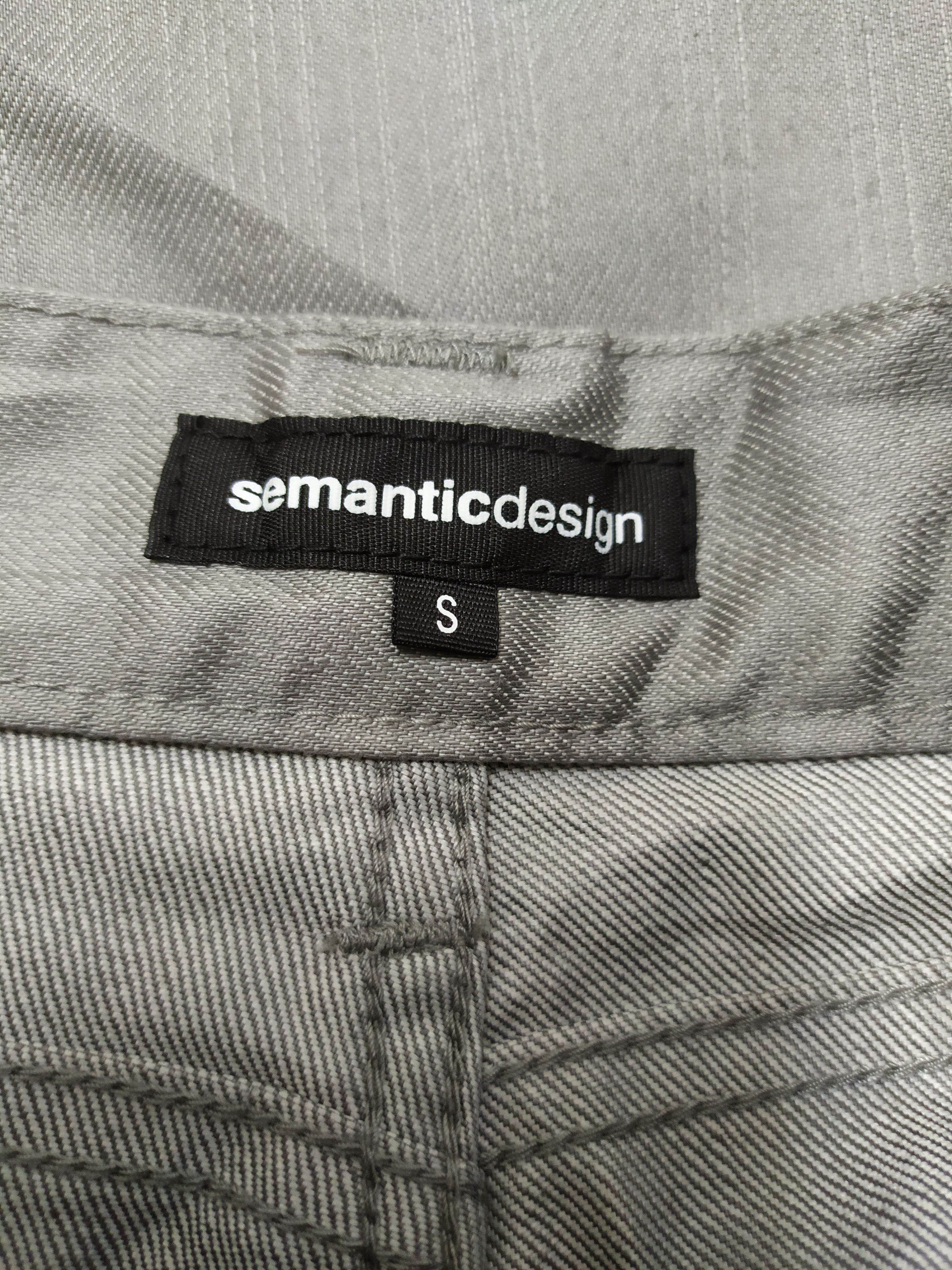 semanticdesign SEMANTIC DISGN CARGO PANTS ZIPPER MULTIPOCKET TACTICAL PANT Size US 29 - 19 Thumbnail