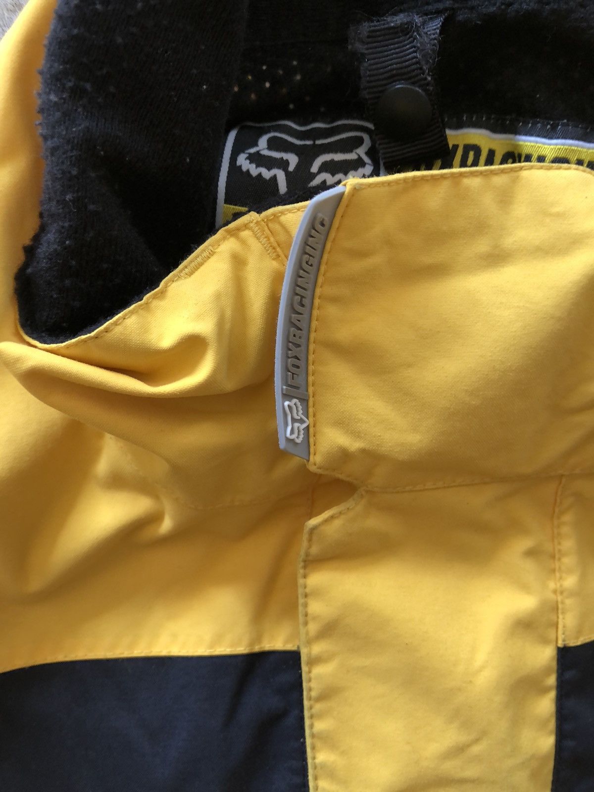 Fox Racing × Vintage Vintage fox racing yellow jacket Size US L / EU 52-54 / 3 - 8 Thumbnail