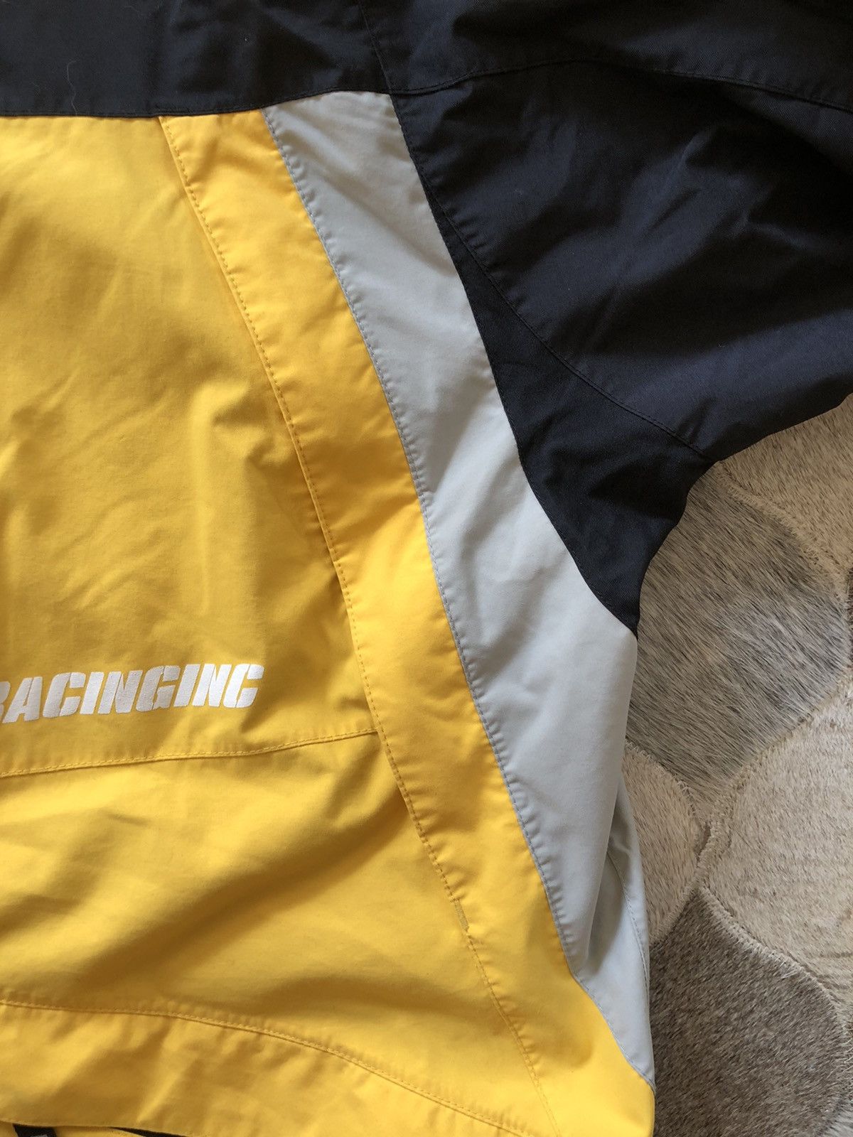Fox Racing × Vintage Vintage fox racing yellow jacket Size US L / EU 52-54 / 3 - 6 Thumbnail