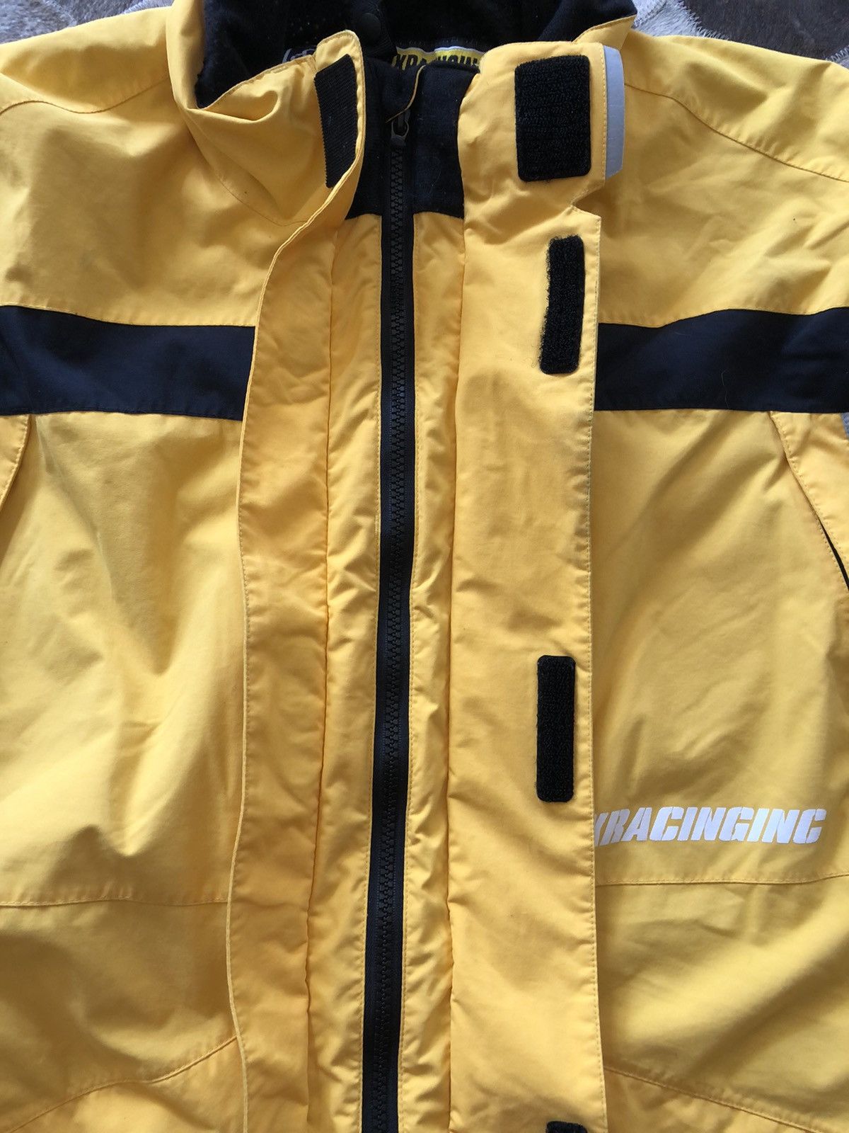 Fox Racing × Vintage Vintage fox racing yellow jacket Size US L / EU 52-54 / 3 - 9 Thumbnail