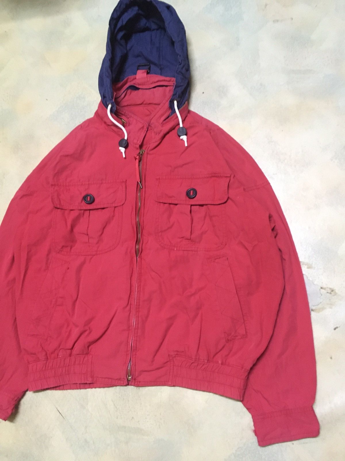 Japanese Brand Japanese Brand Bomber Style Jacket With Hoody Size US M / EU 48-50 / 2 - 4 Thumbnail