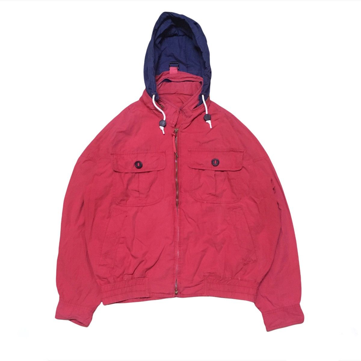 Japanese Brand Japanese Brand Bomber Style Jacket With Hoody Size US M / EU 48-50 / 2 - 1 Thumbnail