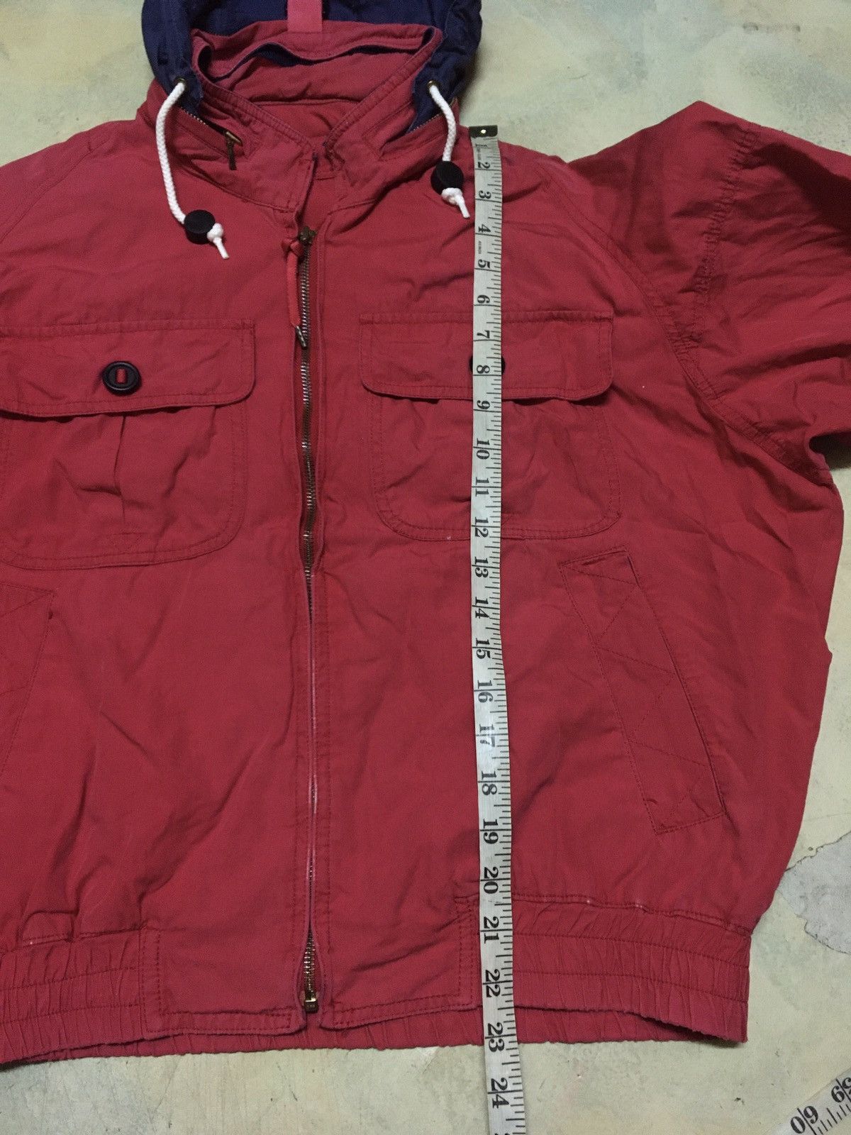 Japanese Brand Japanese Brand Bomber Style Jacket With Hoody Size US M / EU 48-50 / 2 - 9 Thumbnail