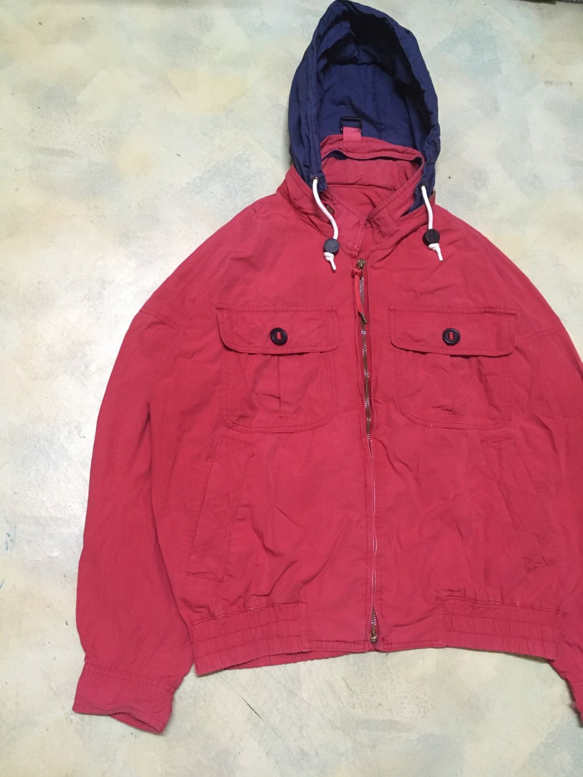 Japanese Brand Japanese Brand Bomber Style Jacket With Hoody Size US M / EU 48-50 / 2 - 2 Thumbnail