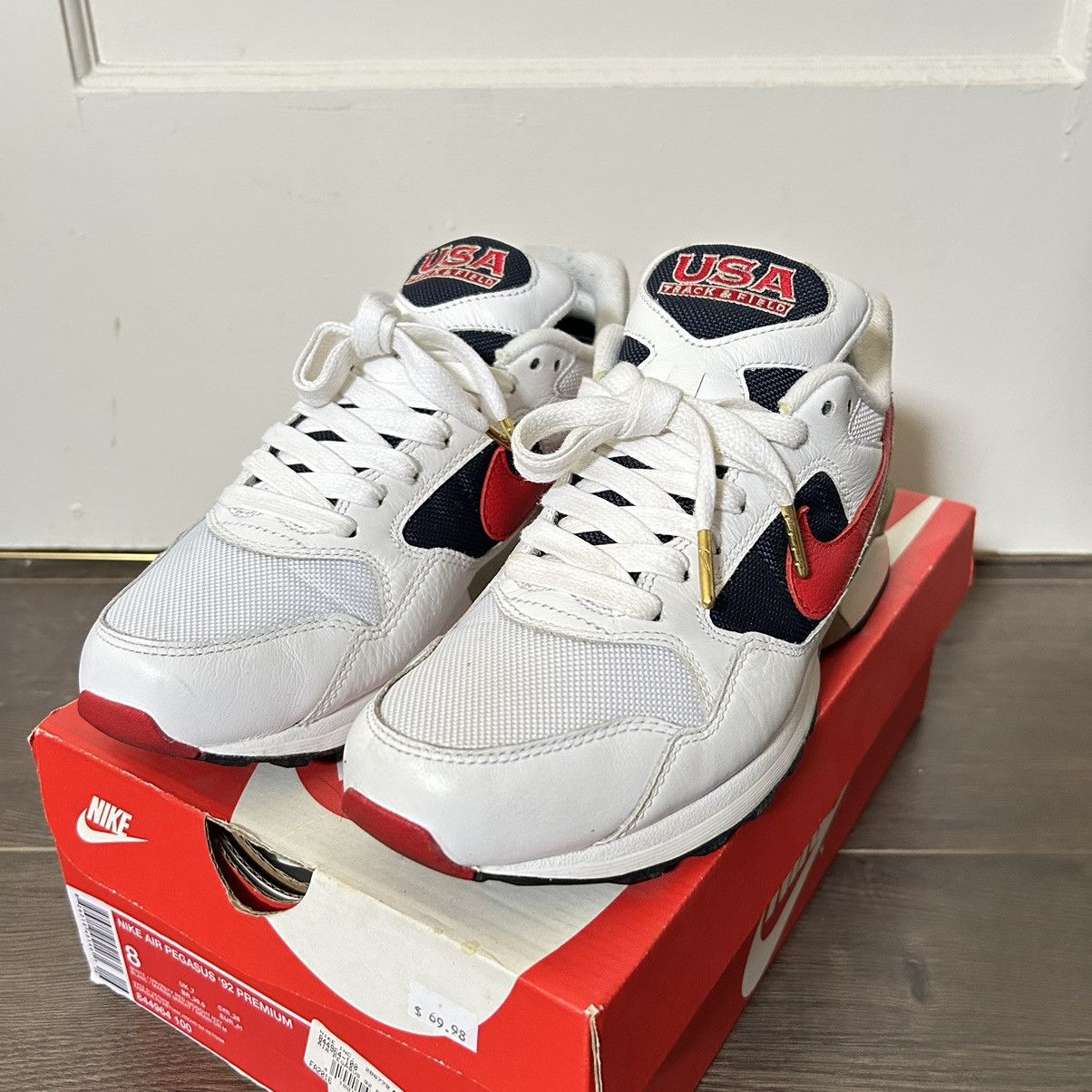 Nike 2016 Nike Air Pegasus Olympics 92 size 8M Size US 8 / EU 41 - 2 Thumbnail