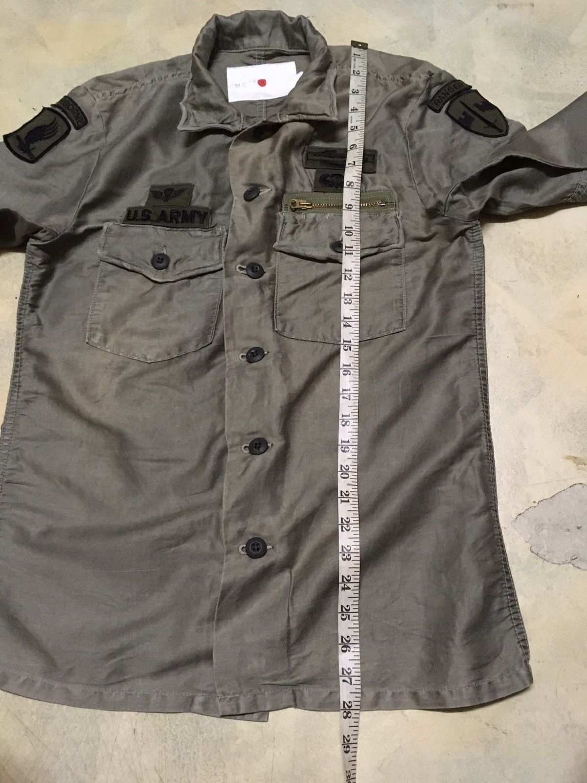 Japanese Brand Military Army Button Up Shirt with Patches Size US M / EU 48-50 / 2 - 13 Thumbnail