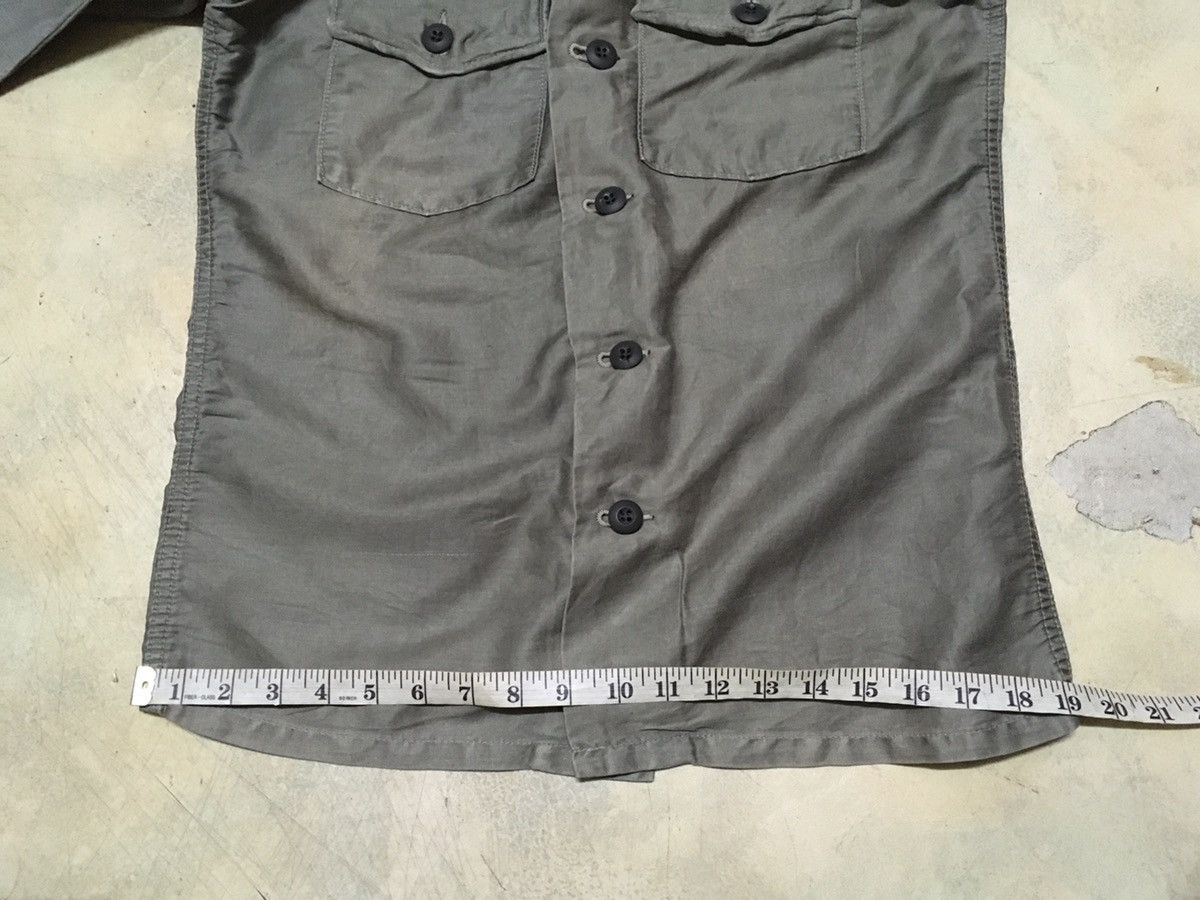 Japanese Brand Military Army Button Up Shirt with Patches Size US M / EU 48-50 / 2 - 12 Thumbnail