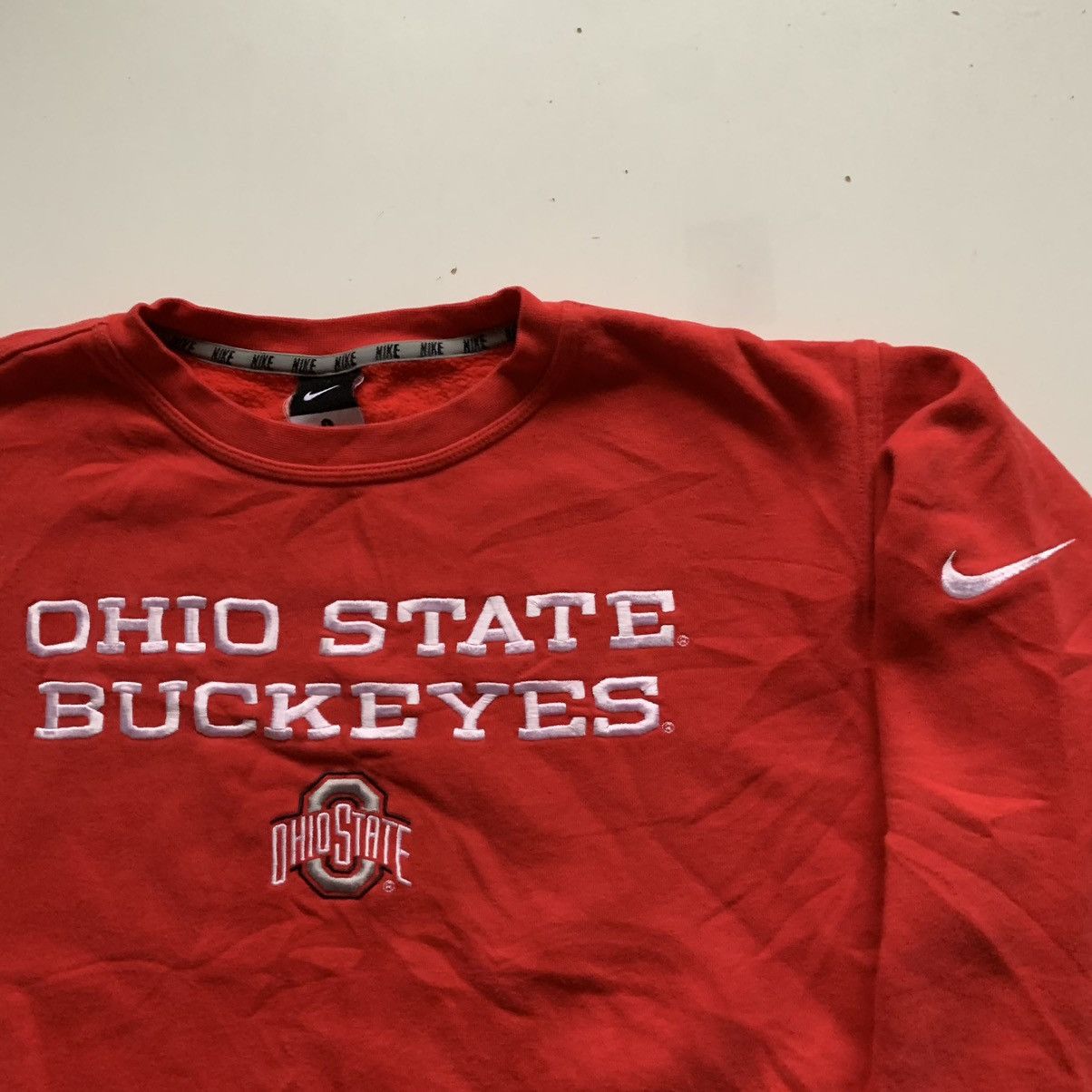 NCAA Vintage 2000s Nike Ohio State Buckeyes NCAA Crewneck Medium Size US M / EU 48-50 / 2 - 2 Thumbnail