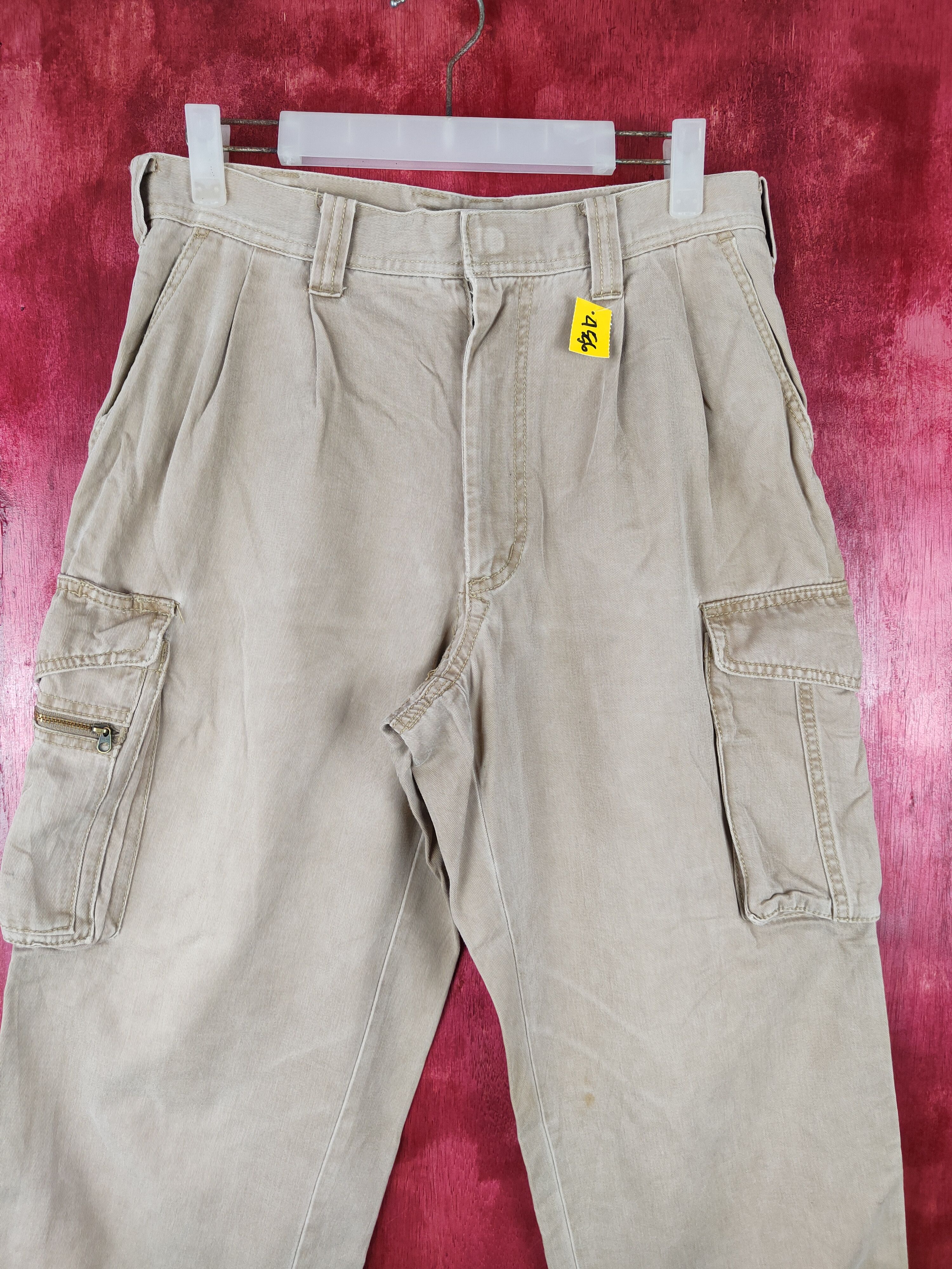 Japanese Brand Hop Scot japan multi pocket utility cargo Pants #4556 Size US 31 - 2 Thumbnail