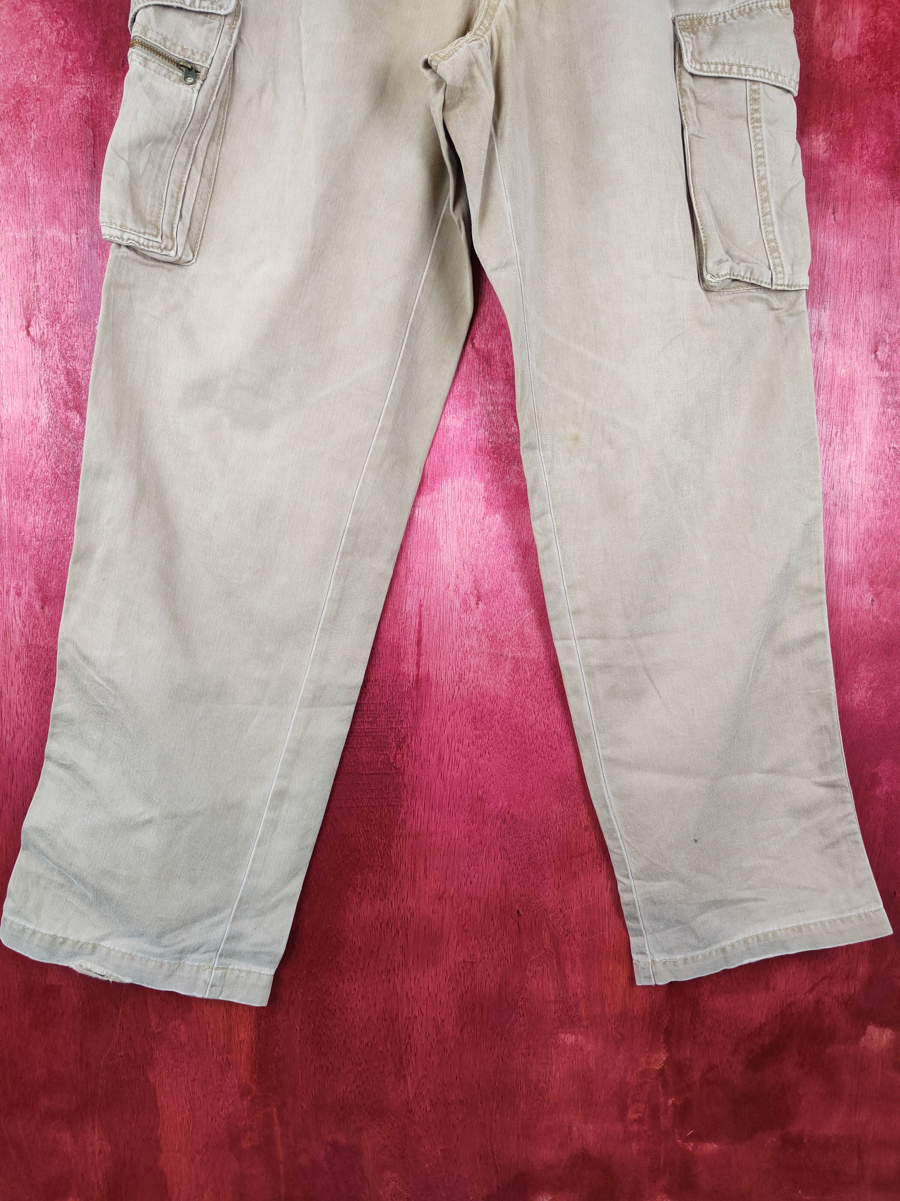 Japanese Brand Hop Scot japan multi pocket utility cargo Pants #4556 Size US 31 - 3 Thumbnail