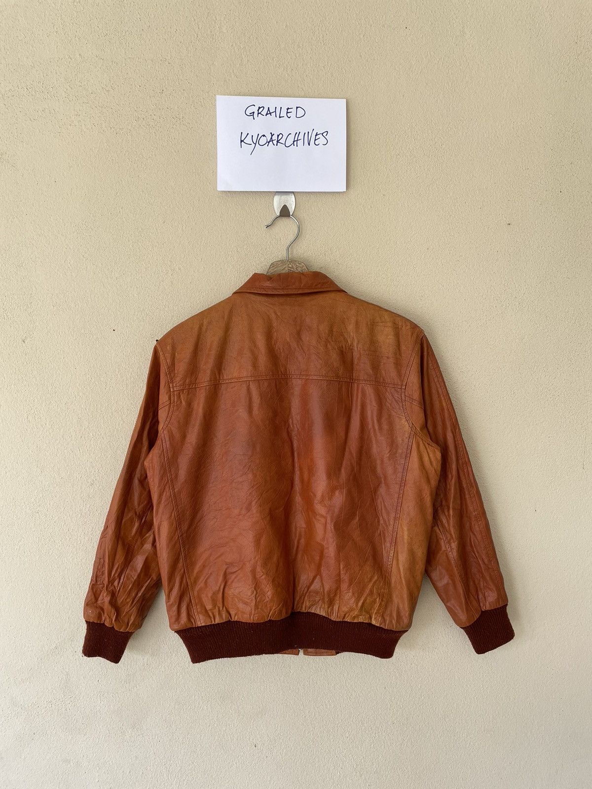 Vintage VINTAGE SHEARLING LEATHER JACKET Size US M / EU 48-50 / 2 - 6 Thumbnail