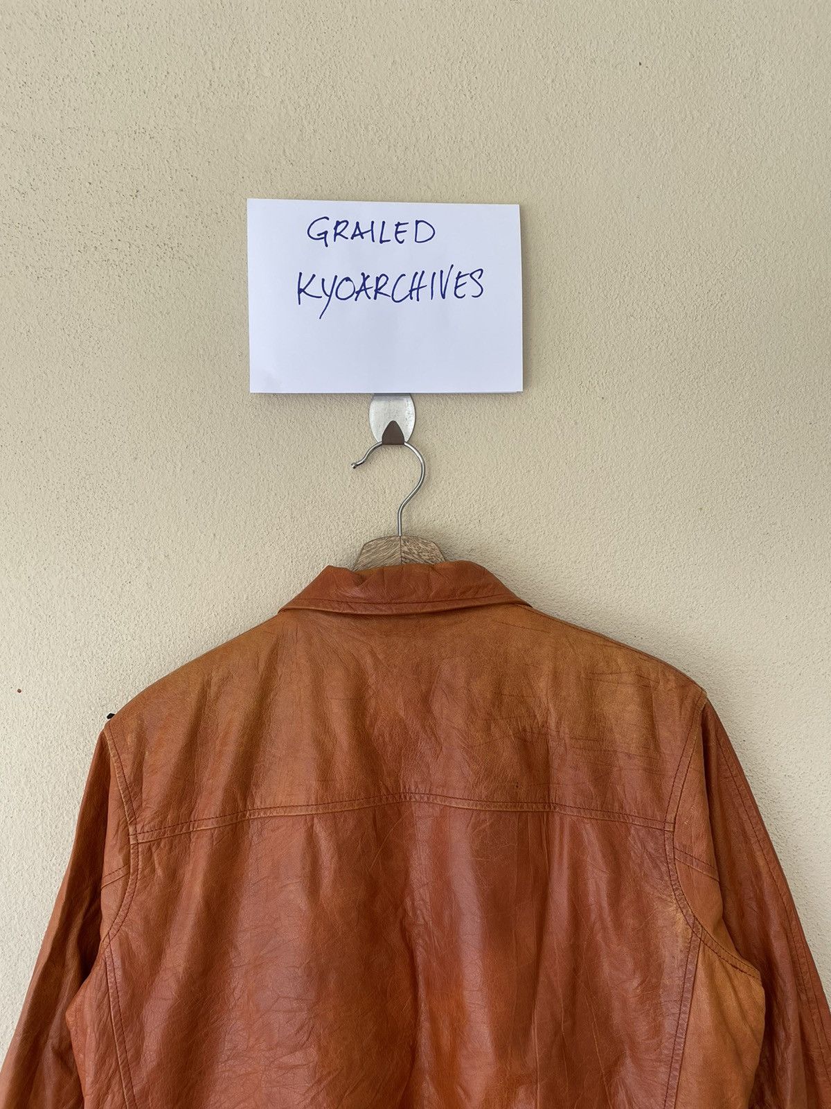 Vintage VINTAGE SHEARLING LEATHER JACKET Size US M / EU 48-50 / 2 - 8 Thumbnail