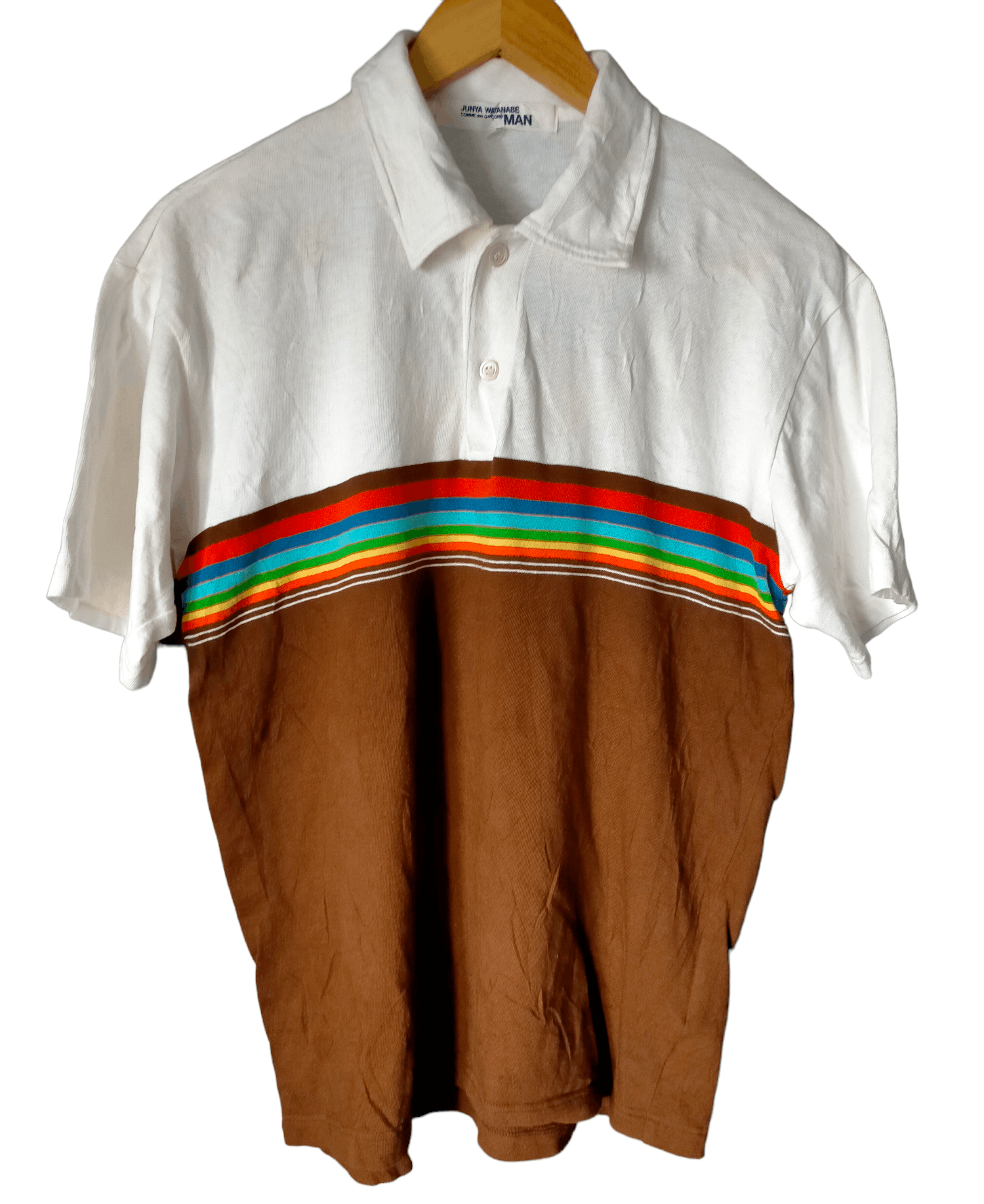 Comme des Garcons Junya Watanabe X Comme des Garcons Polo tee Size US M / EU 48-50 / 2 - 1 Thumbnail