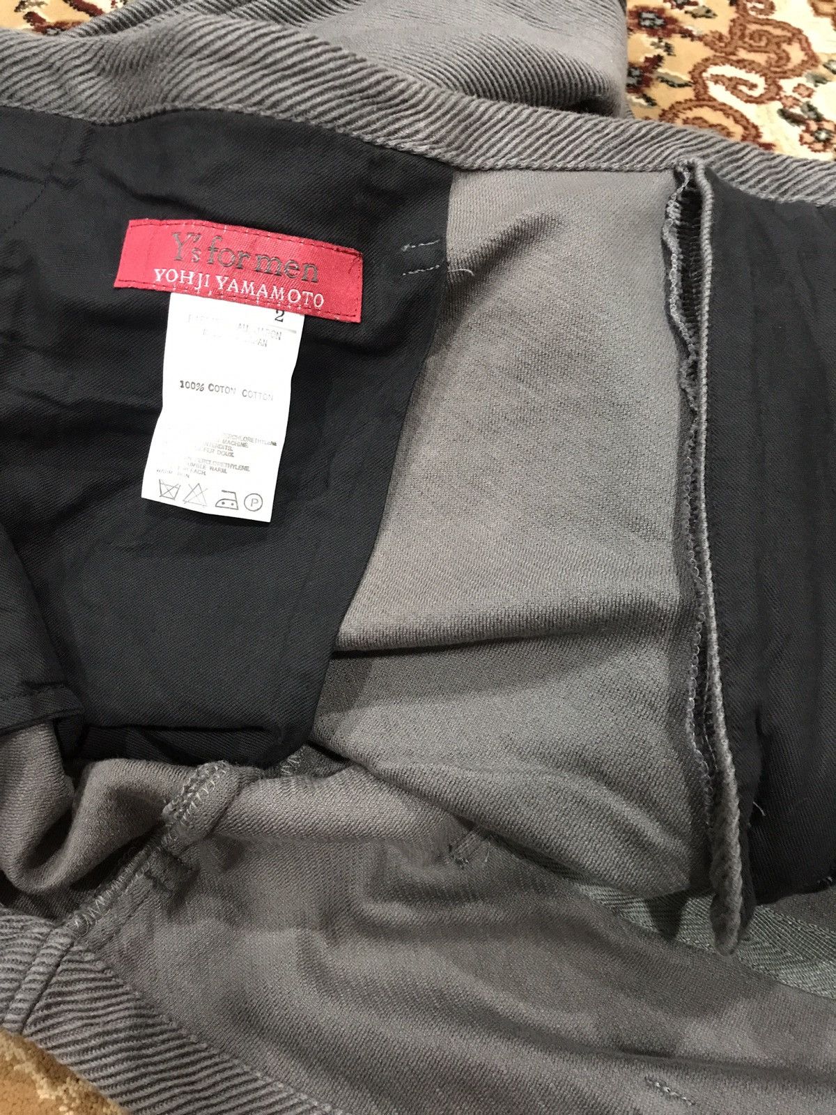 Yohji Yamamoto Yohji Yamamoto Pant Size US 32 / EU 48 - 13 Thumbnail