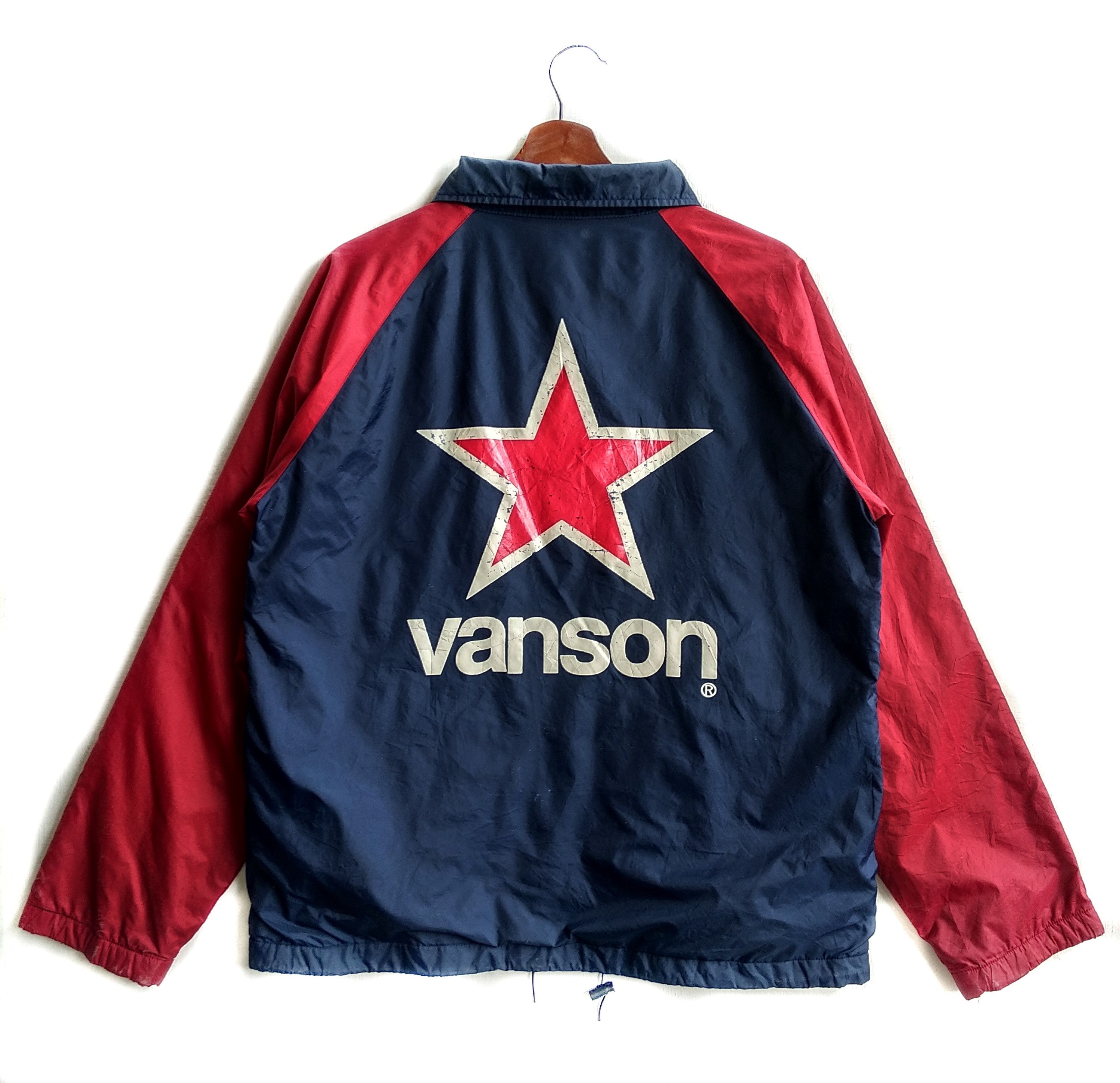 Vanson Leathers Vintage Vanson Leather Racing Windbreaker Jacket Size US M / EU 48-50 / 2 - 3 Thumbnail