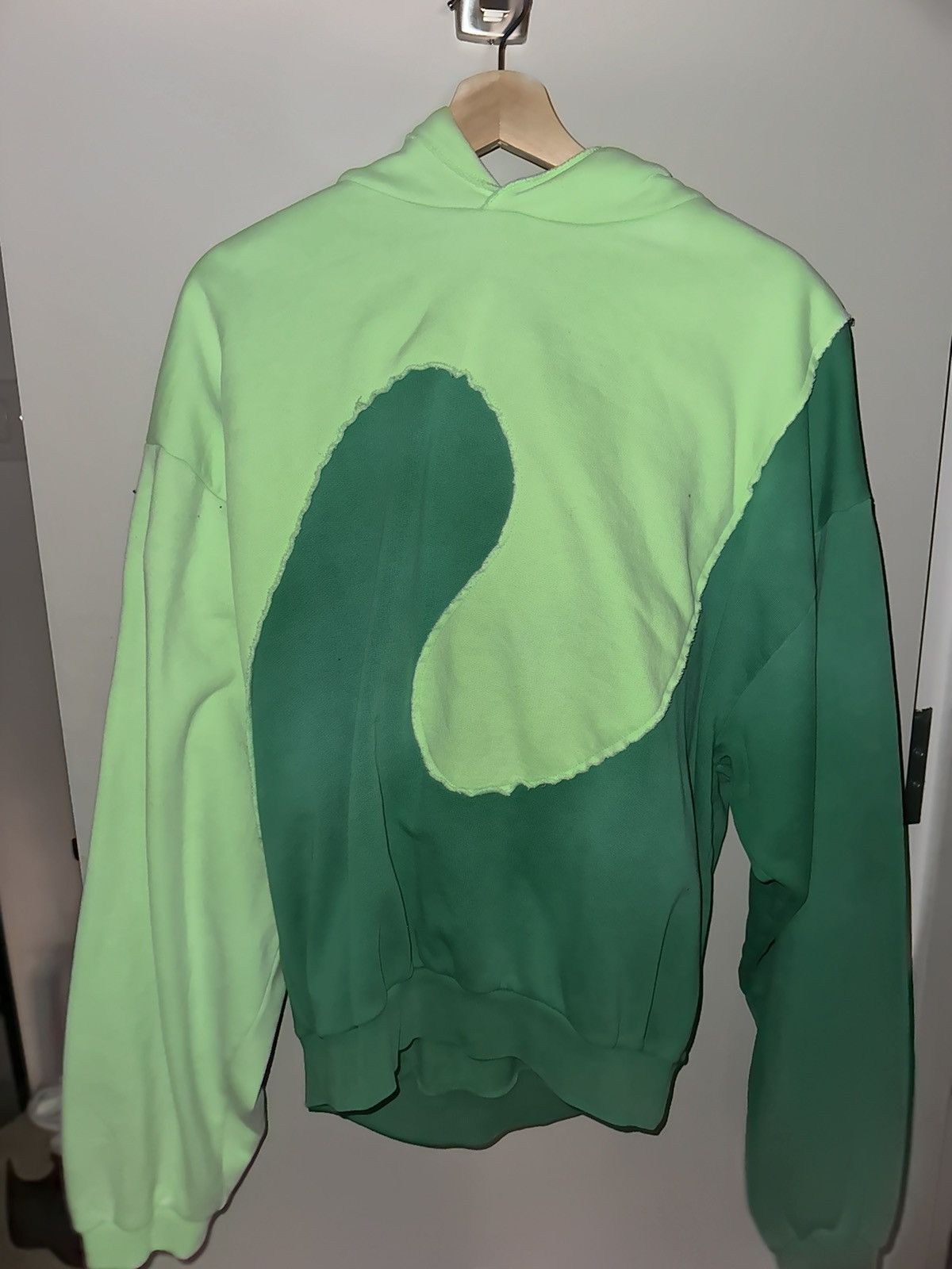 ERL ERL Swirl Hoodie Green Size US S / EU 44-46 / 1 - 1 Thumbnail