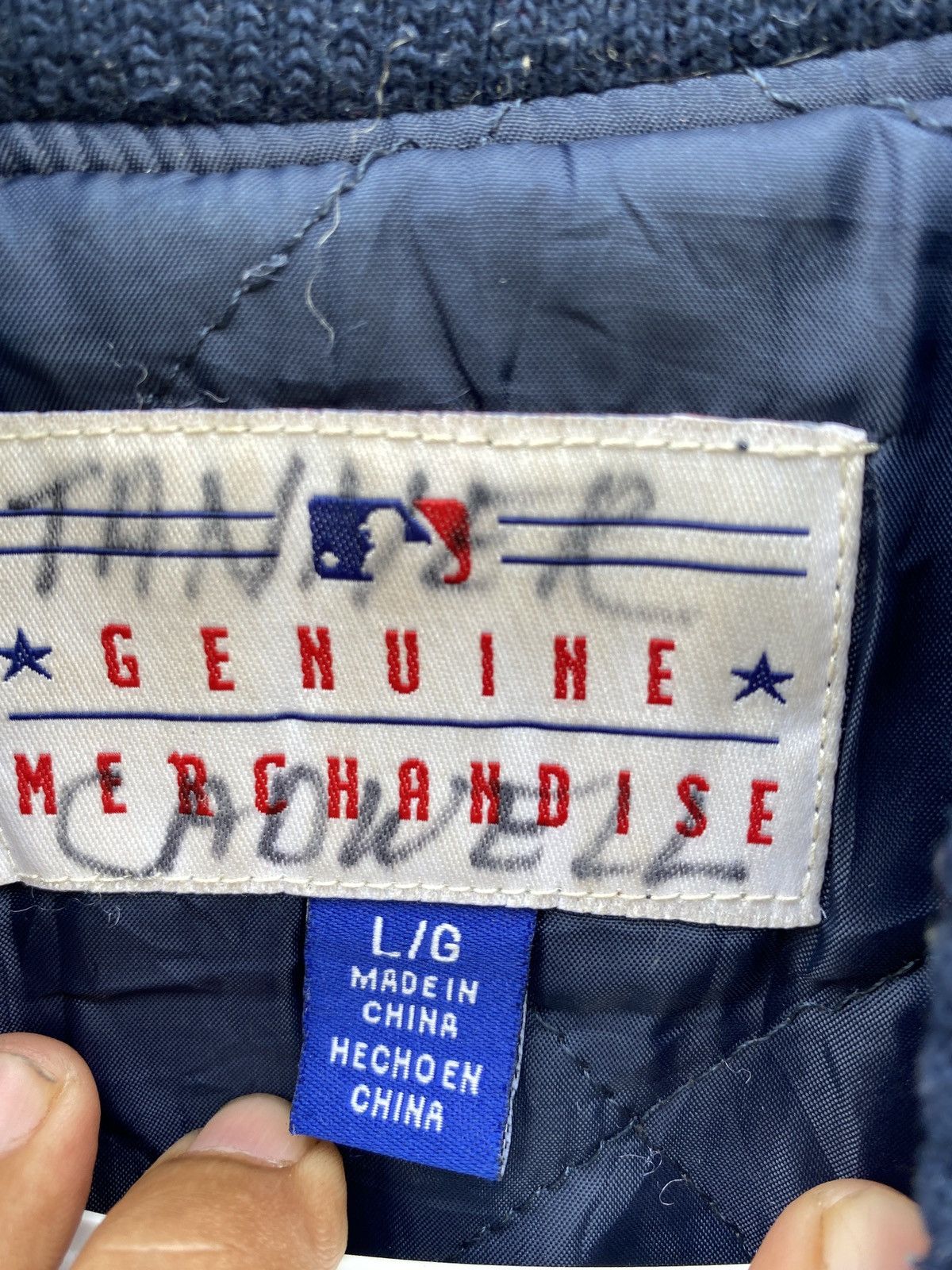 MLB × Vintage Sun faded yankees all star games varsity downcotton jacket Size US L / EU 52-54 / 3 - 8 Thumbnail