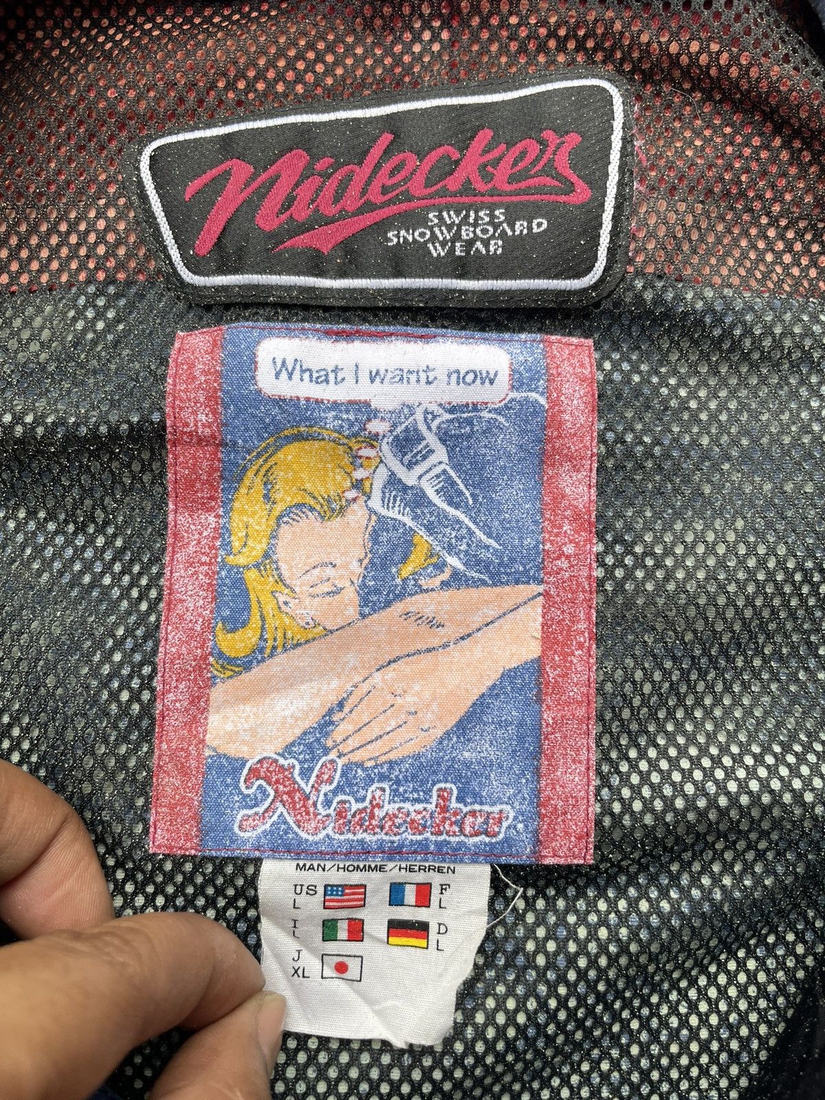 Other Nidecker Swiss Snowboard Wear Pullover Jacket Size US L / EU 52-54 / 3 - 8 Thumbnail