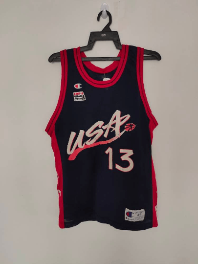 Champion Vintage 90s USA O'NEAL 13 NBA JERSEY Size US M / EU 48-50 / 2 - 1 Thumbnail