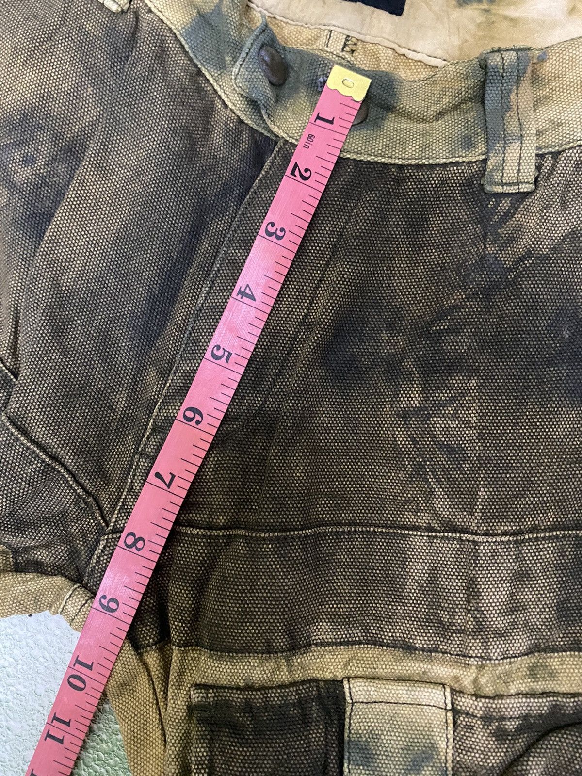 Number (N)ine 💥Avant Garde Flare Albe Cargo Canvas Pant Size US 29 - 8 Thumbnail