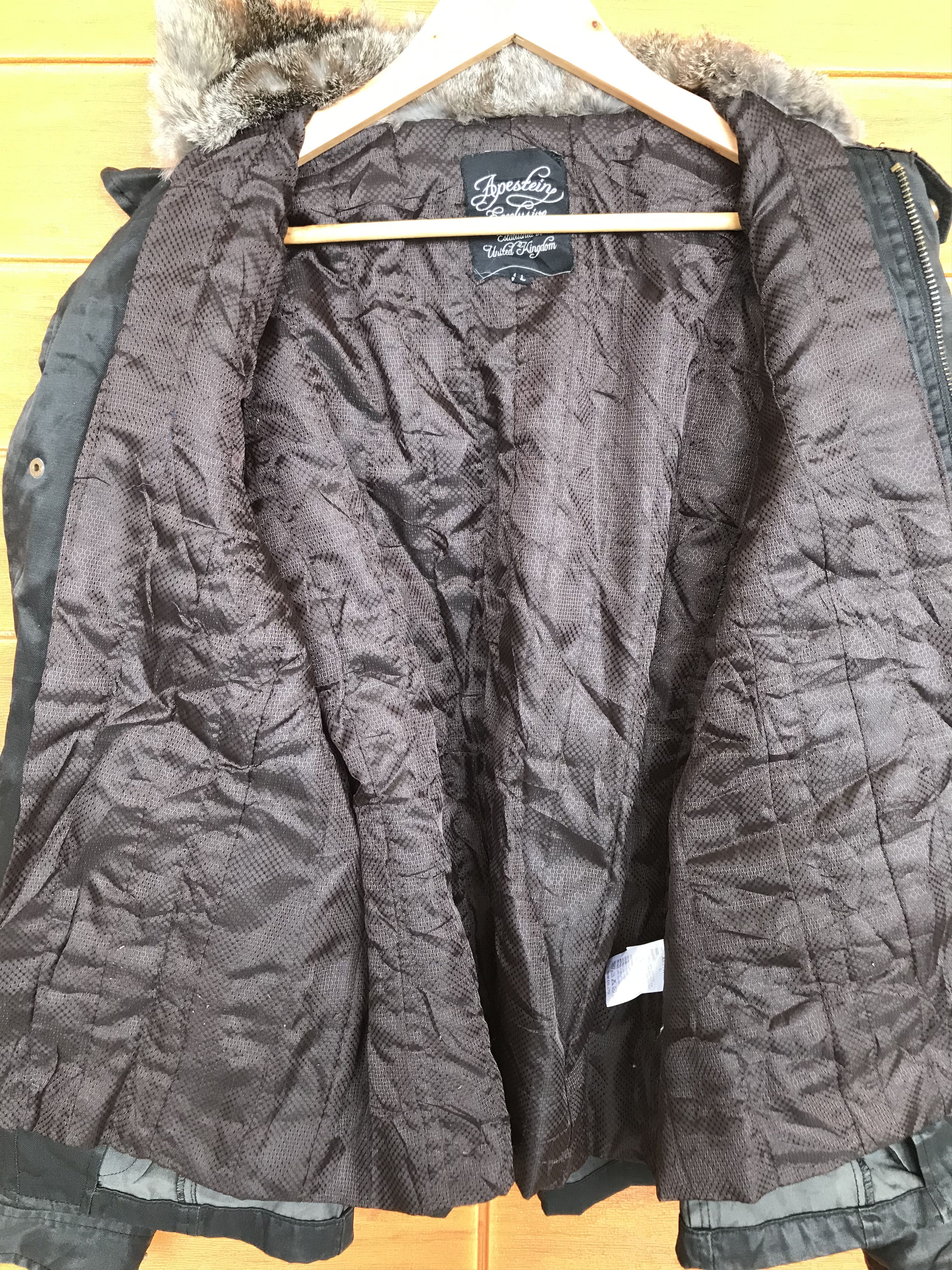 Japanese Brand APESTAIN Exclusive Faux Fur Work Jacket Size US M / EU 48-50 / 2 - 14 Thumbnail