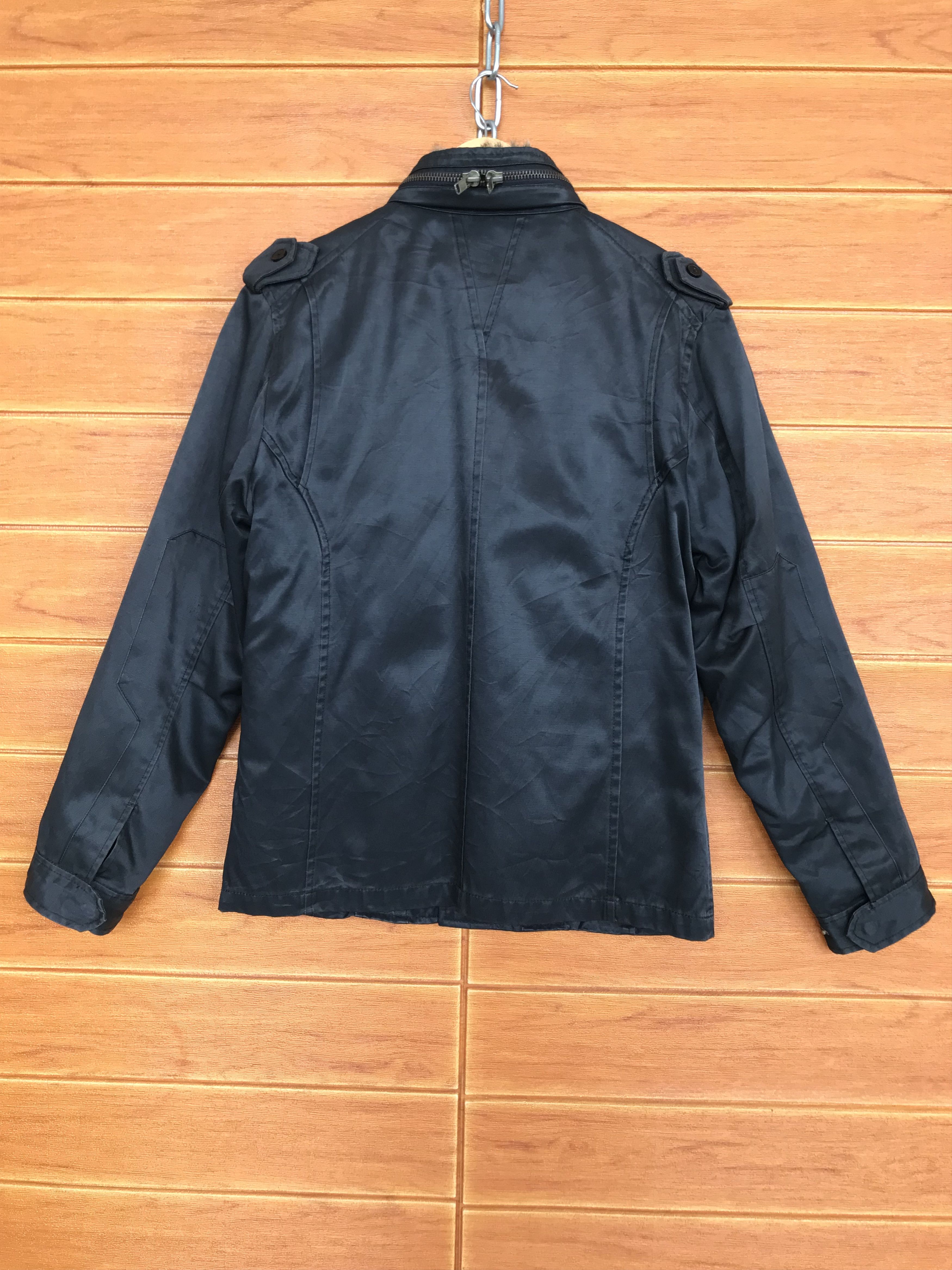 Japanese Brand APESTAIN Exclusive Faux Fur Work Jacket Size US M / EU 48-50 / 2 - 7 Thumbnail