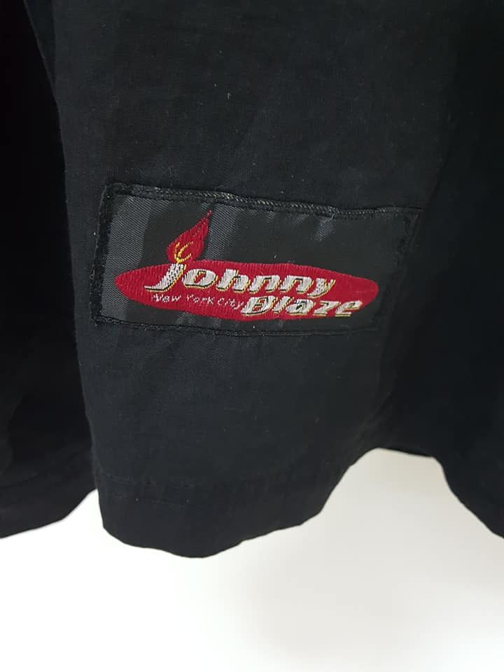 Vintage Johnny Blaze Spell Out Detachable Shirt Size US XL / EU 56 / 4 - 6 Thumbnail