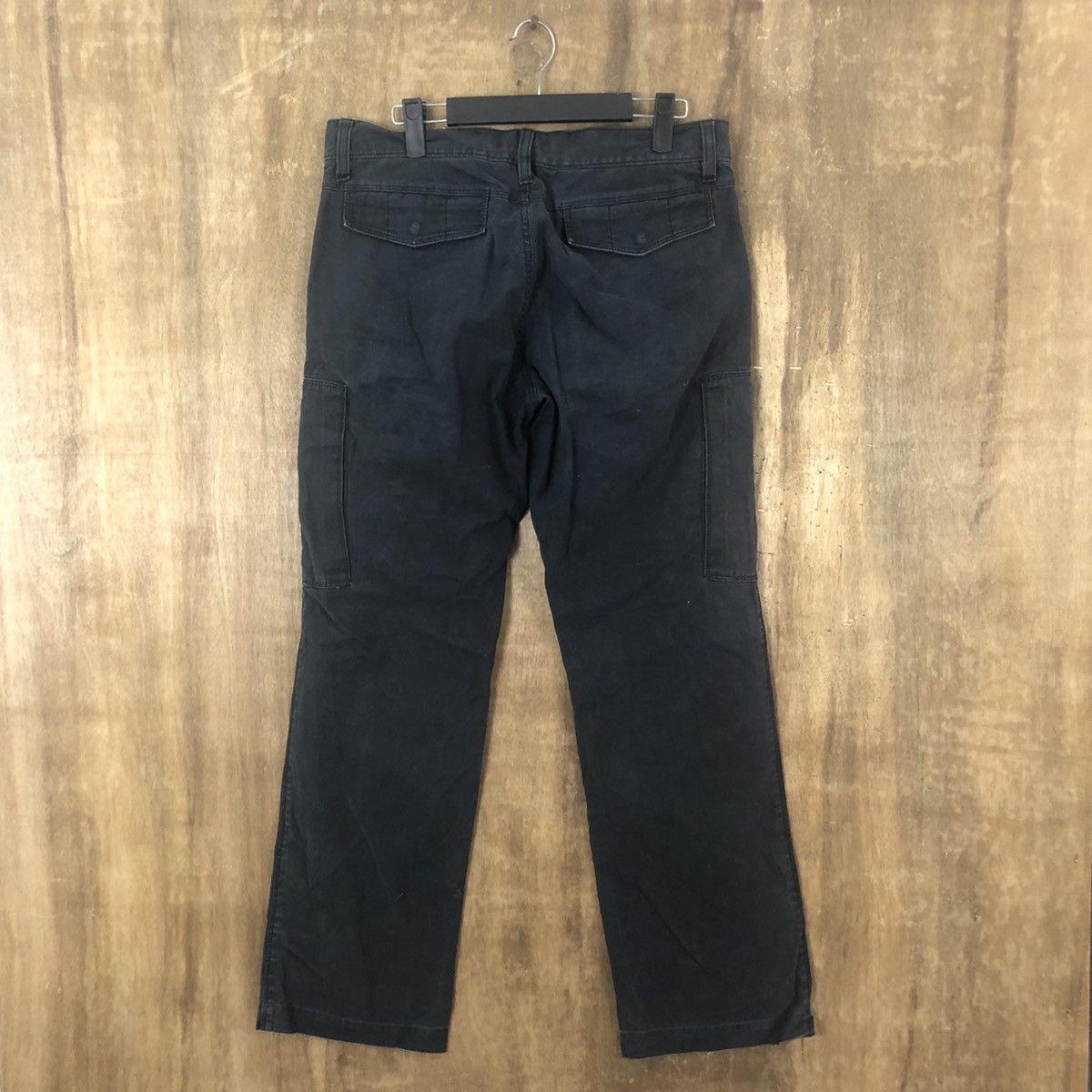 Japanese Brand × Uniqlo Uniqlo Style Up Black multipocket cargo pants #6286 Size US 31 - 7 Thumbnail