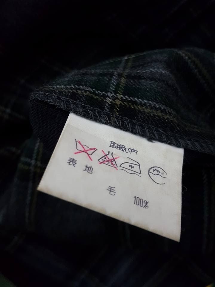 Macbeth × Vintage Wool Tartan Plaid Wide Pants Size US 29 - 14 Thumbnail