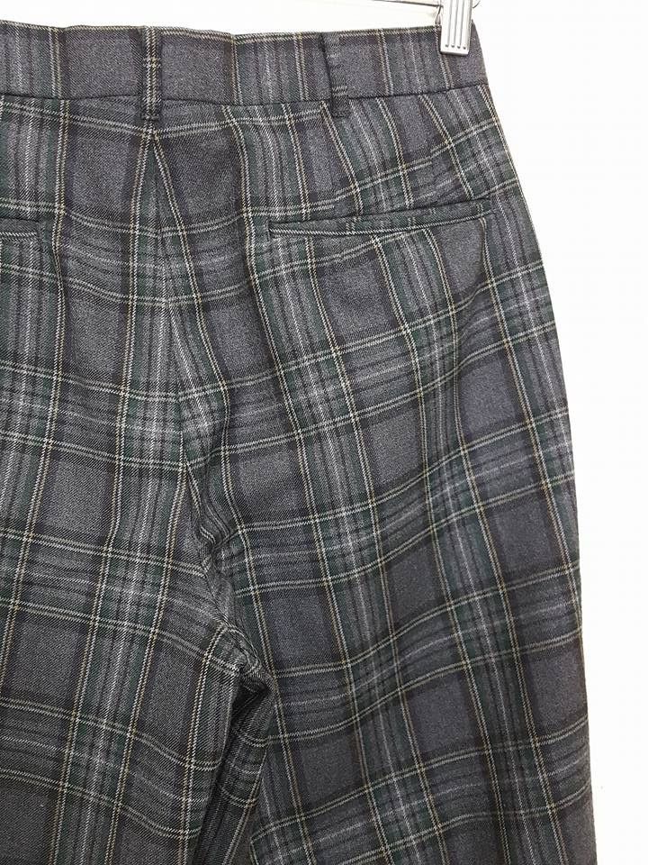 Macbeth × Vintage Wool Tartan Plaid Wide Pants Size US 29 - 6 Thumbnail